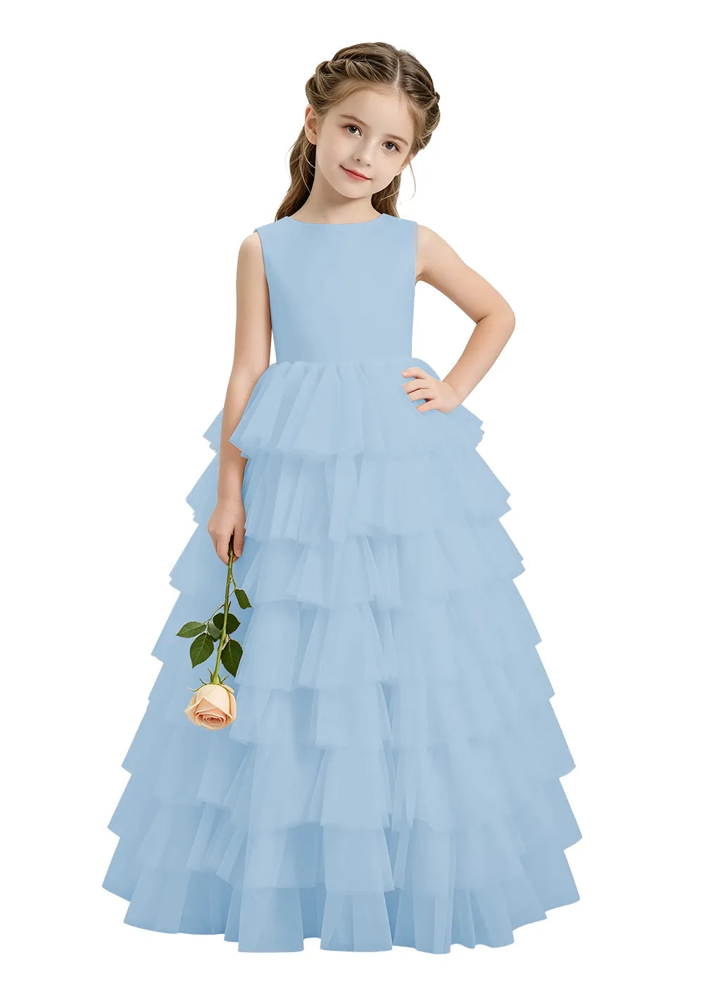 Spitzenkleid mit schulterfreiem Design