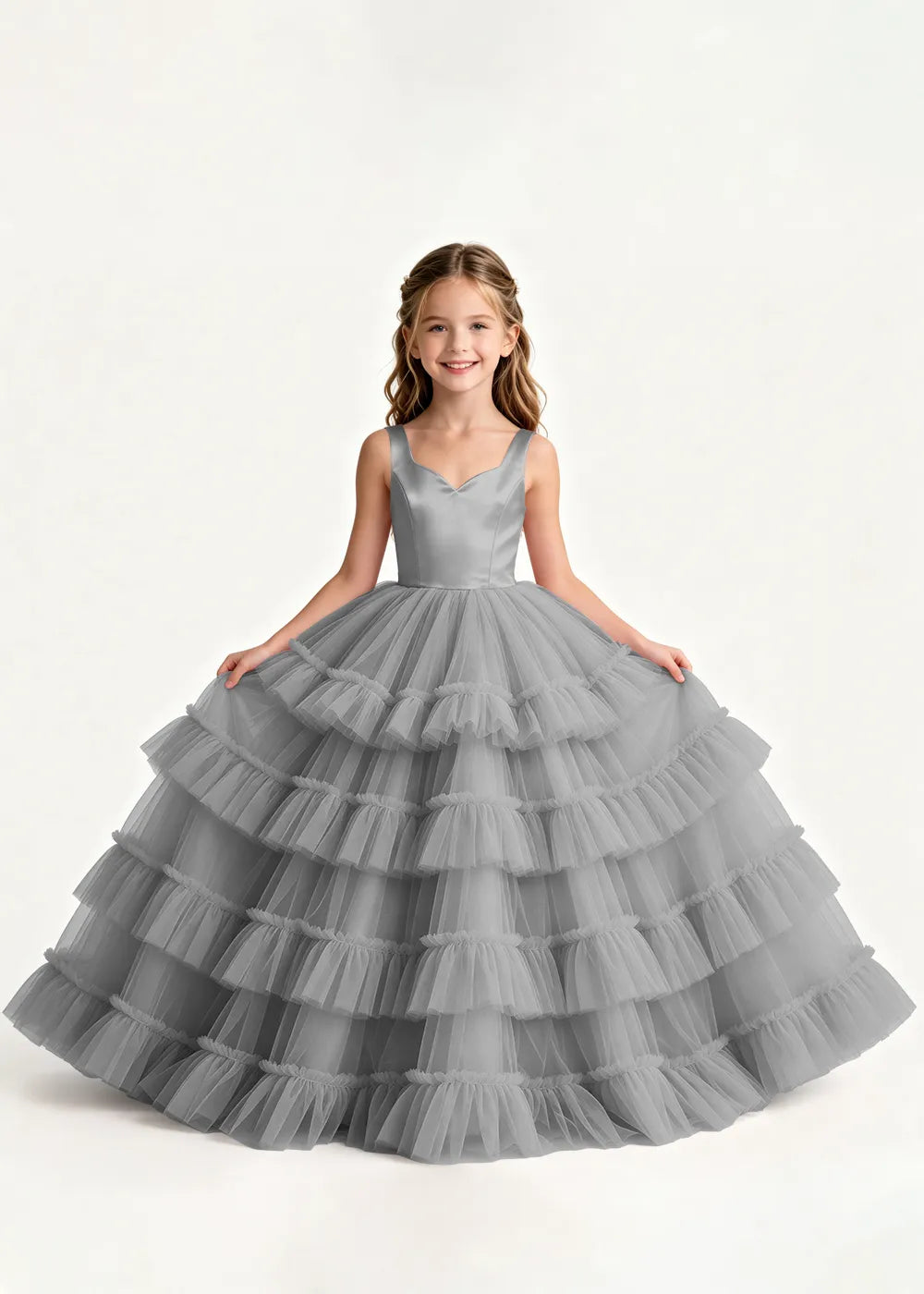 Spitzenkleid mit schulterfreiem Design