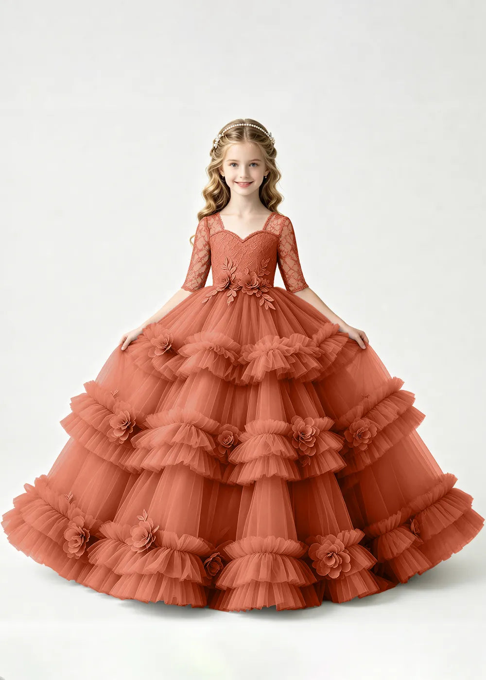 Spitzenkleid mit schulterfreiem Design