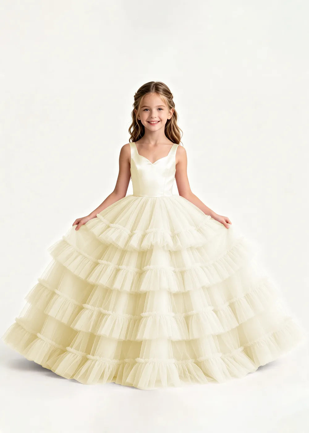Spitzenkleid mit schulterfreiem Design
