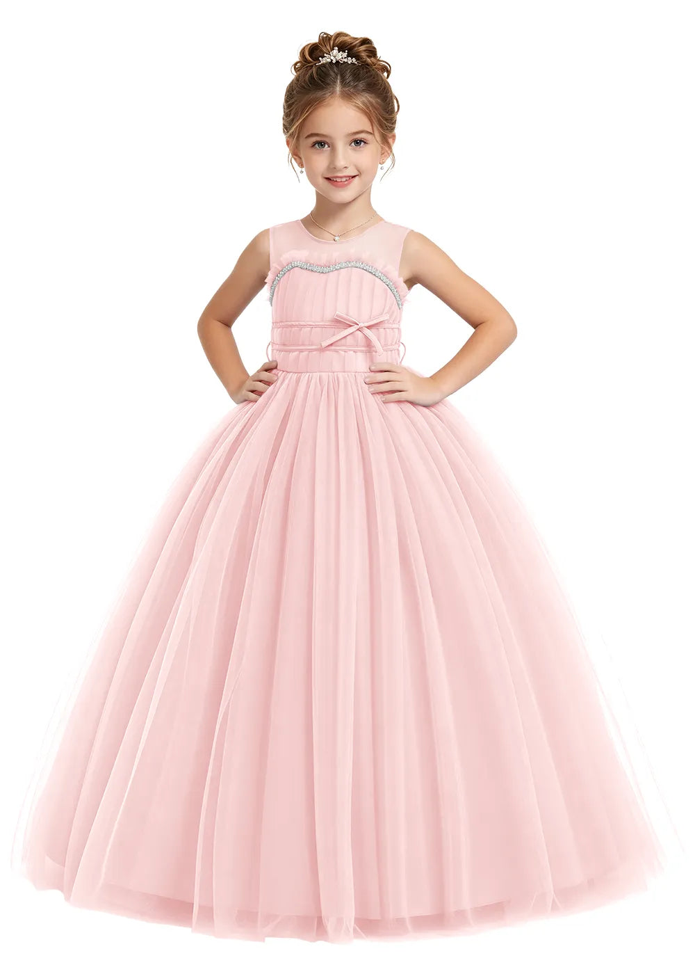Spitzenkleid mit schulterfreiem Design