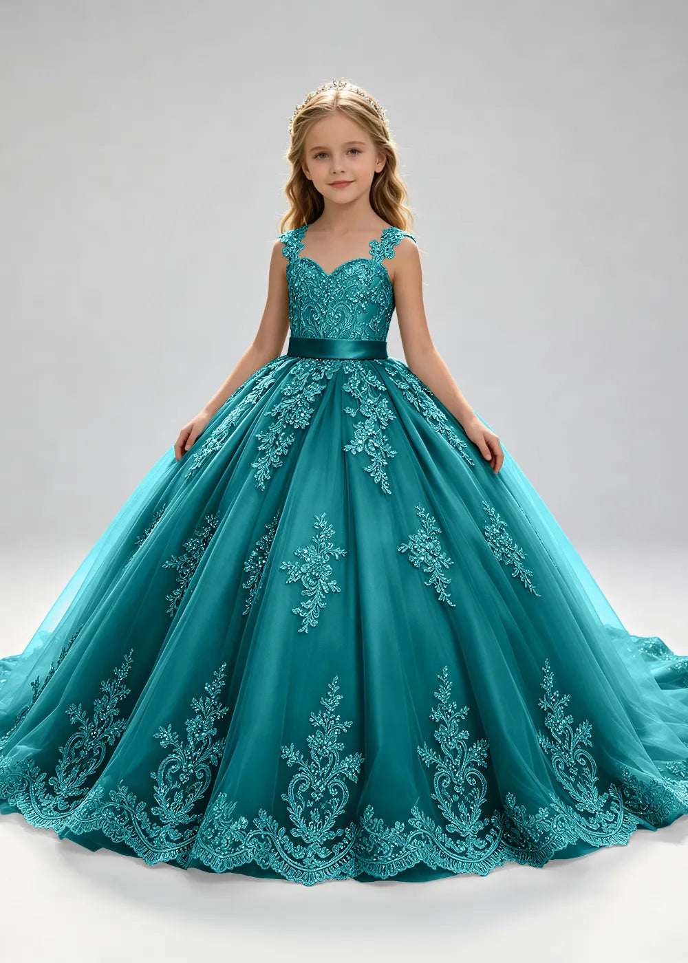 Spitzenkleid mit schulterfreiem Design