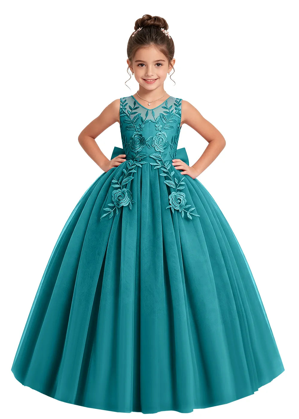 Spitzenkleid mit schulterfreiem Design
