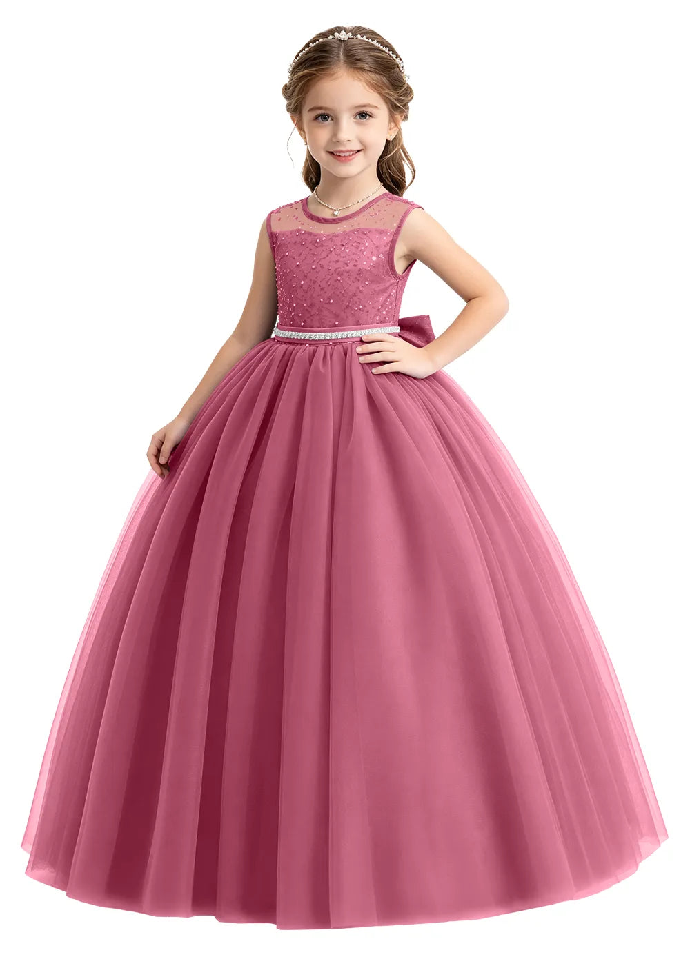 Spitzenkleid mit schulterfreiem Design