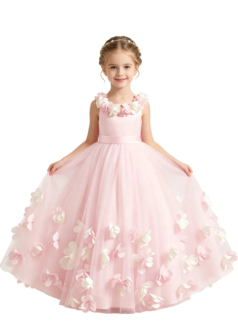 Spitzenkleid mit schulterfreiem Design