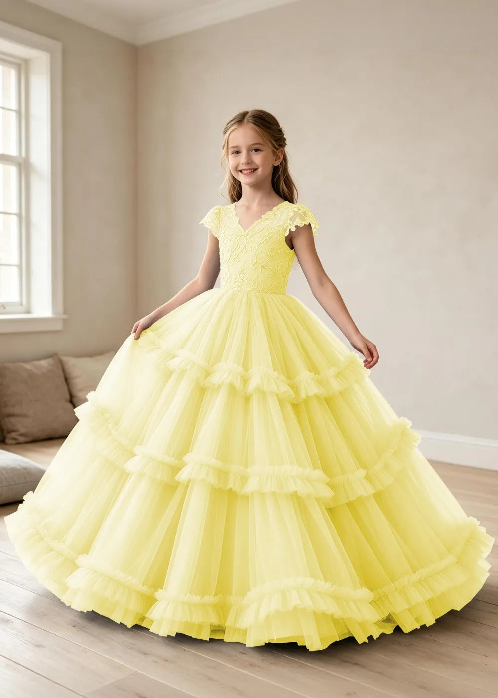 Spitzenkleid mit schulterfreiem Design