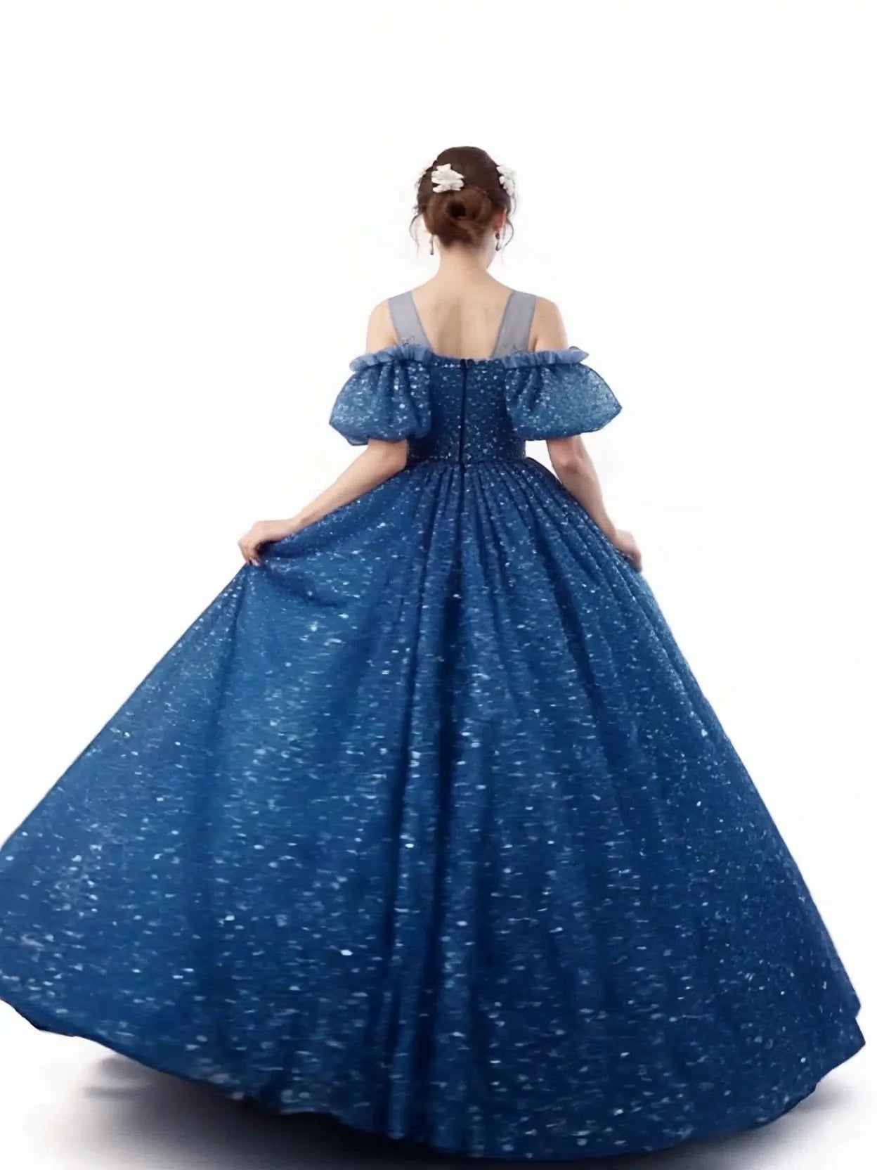 Galaxy Whisper Evening Dress