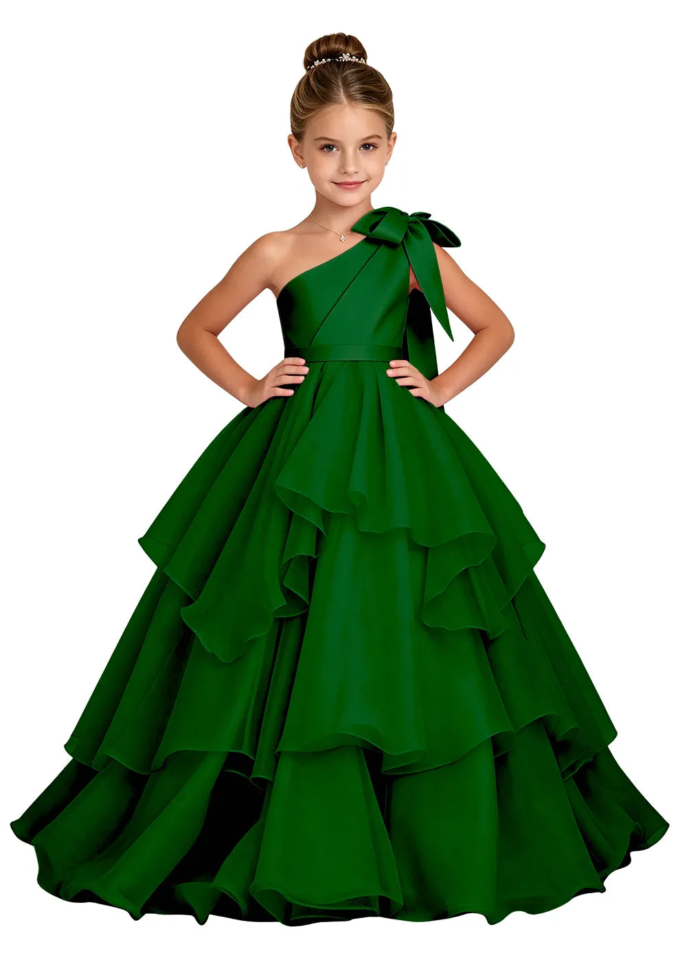 Spitzenkleid mit schulterfreiem Design