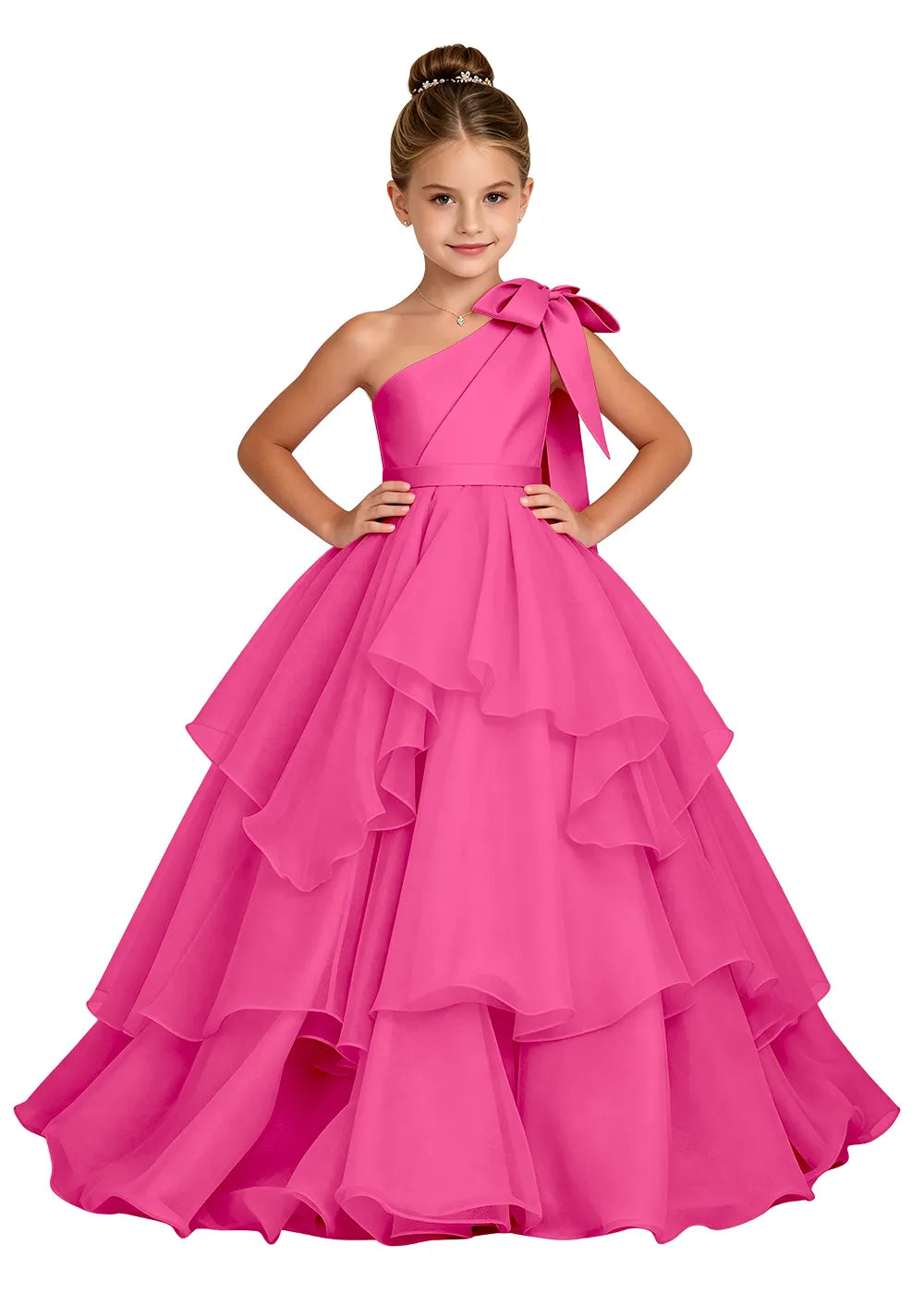 Spitzenkleid mit schulterfreiem Design