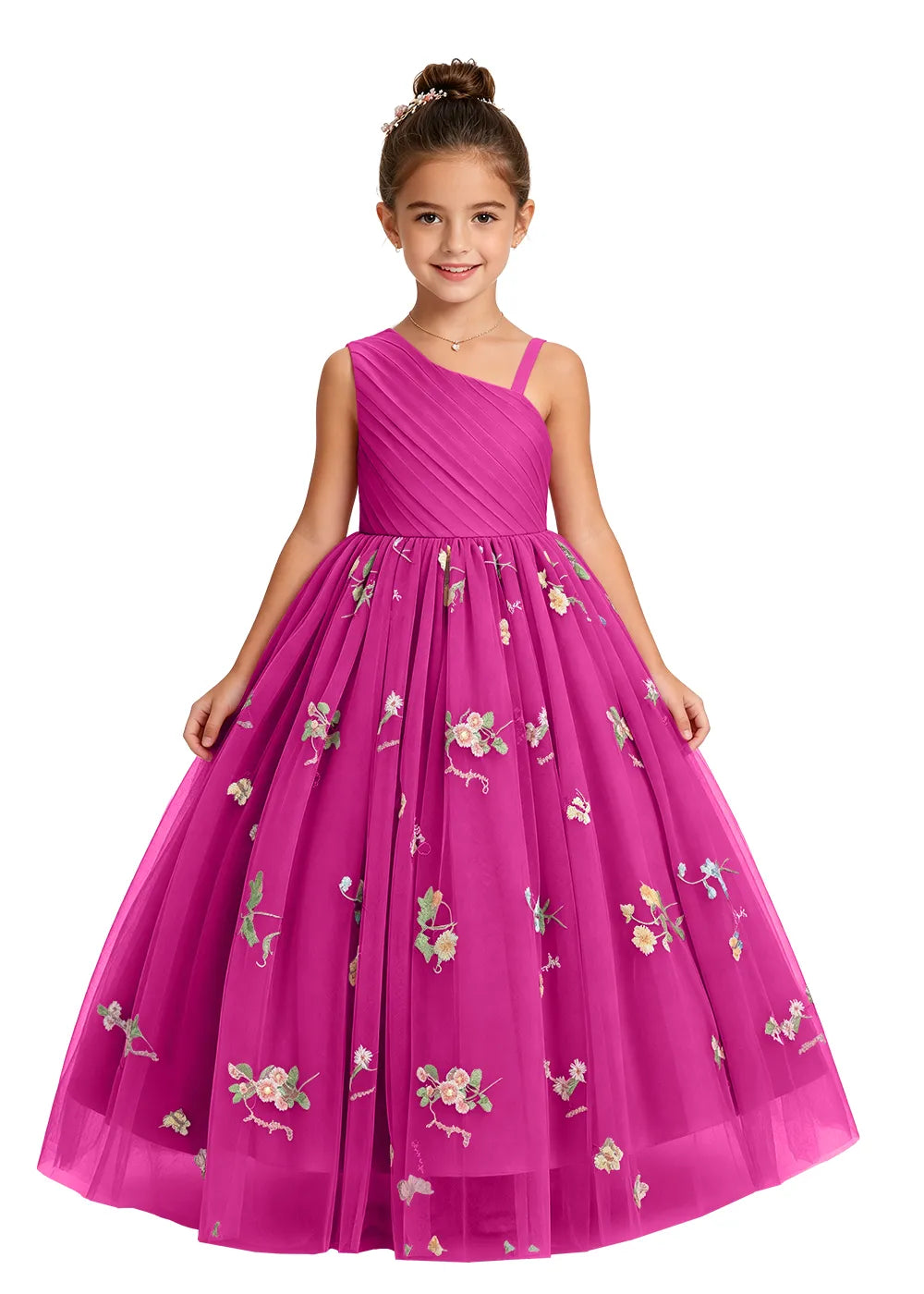Spitzenkleid mit schulterfreiem Design