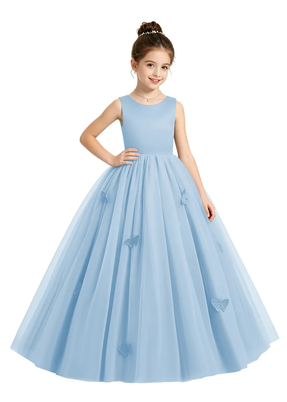 Spitzenkleid mit schulterfreiem Design