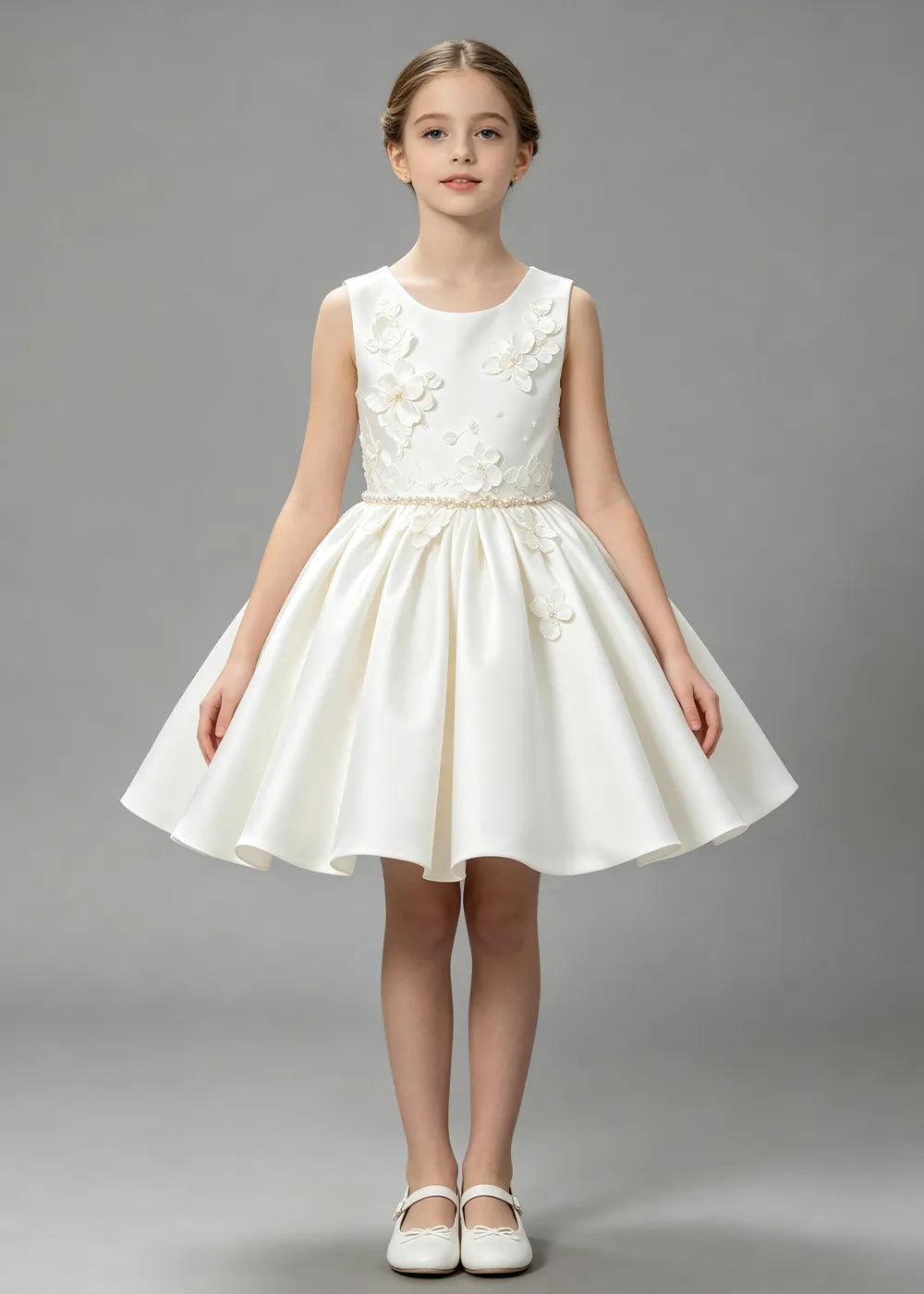 Spitzenkleid mit schulterfreiem Design