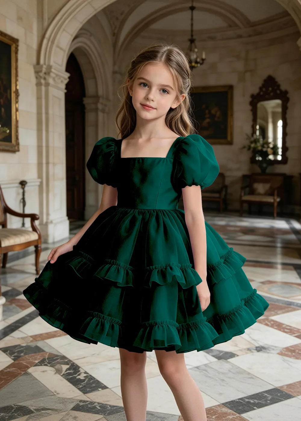 Spitzenkleid mit schulterfreiem Design