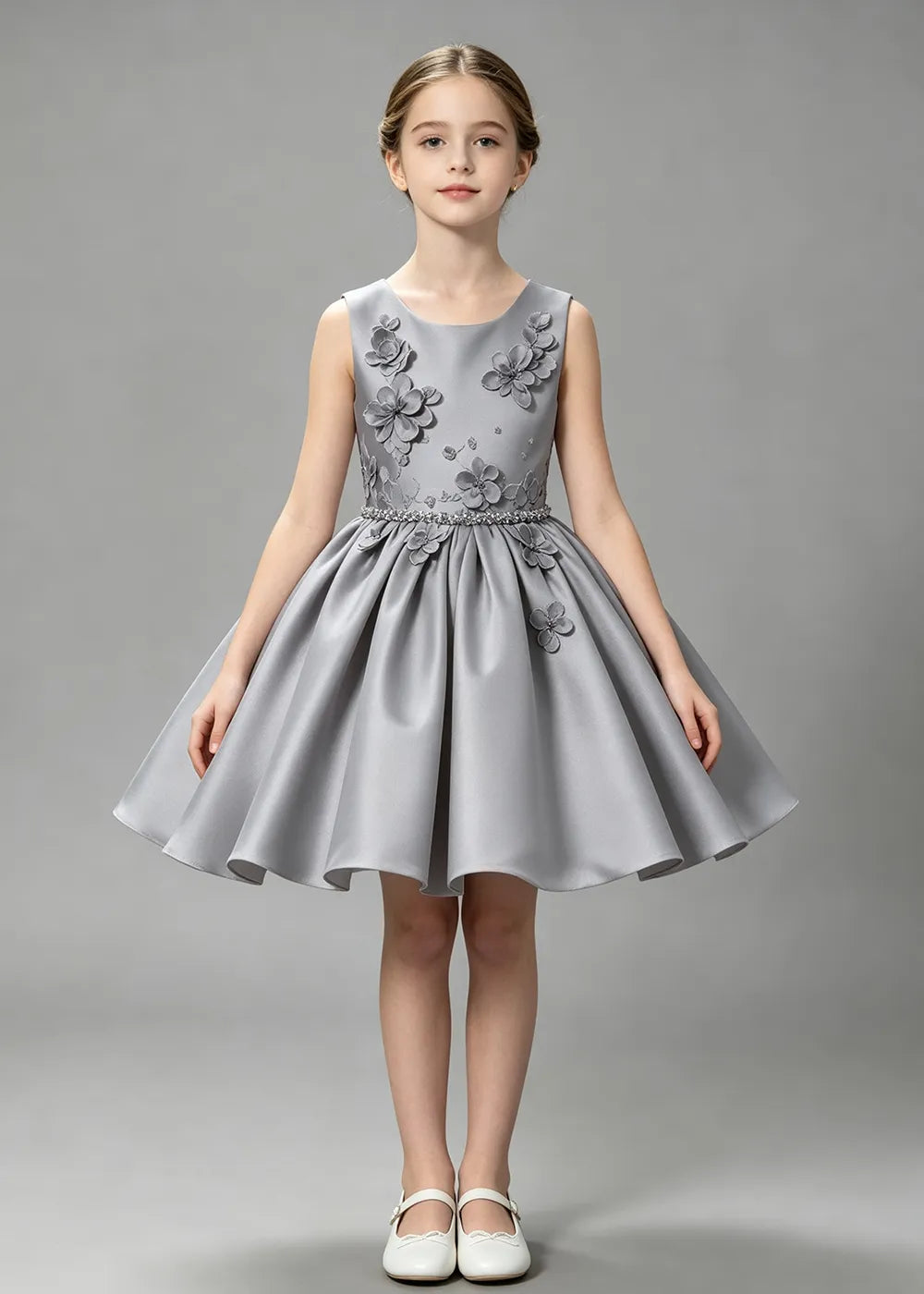 Spitzenkleid mit schulterfreiem Design