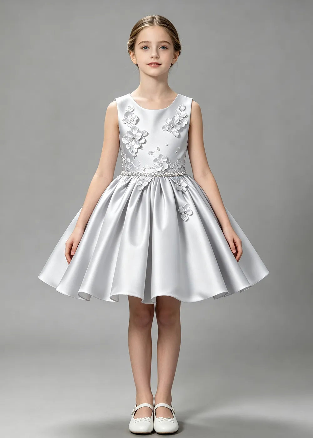 Spitzenkleid mit schulterfreiem Design