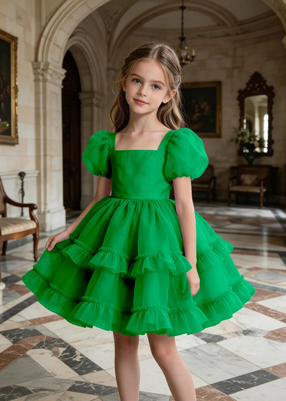 Spitzenkleid mit schulterfreiem Design