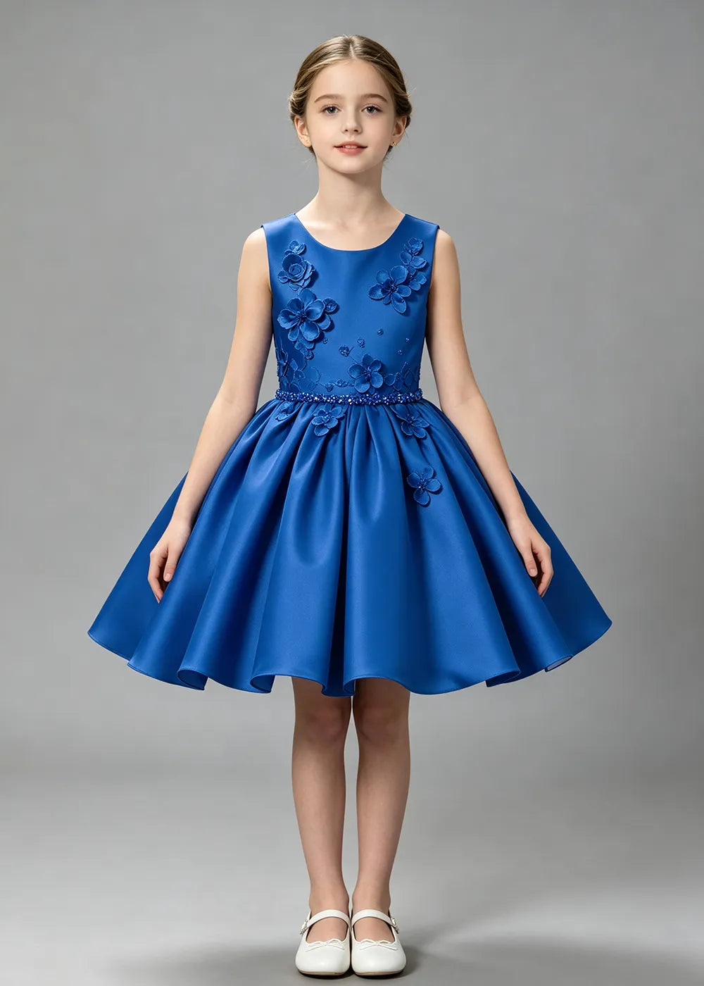 Spitzenkleid mit schulterfreiem Design
