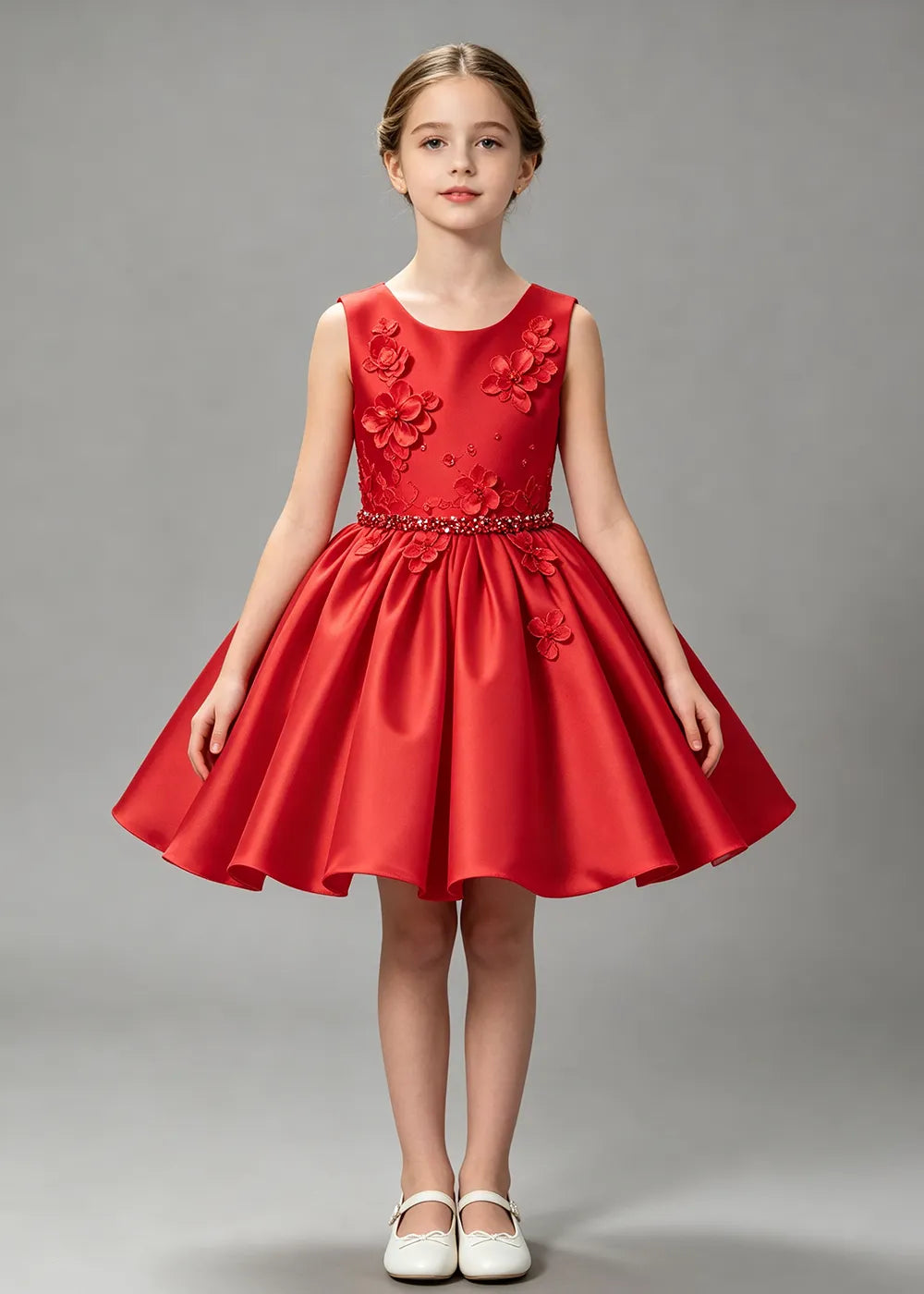 Spitzenkleid mit schulterfreiem Design