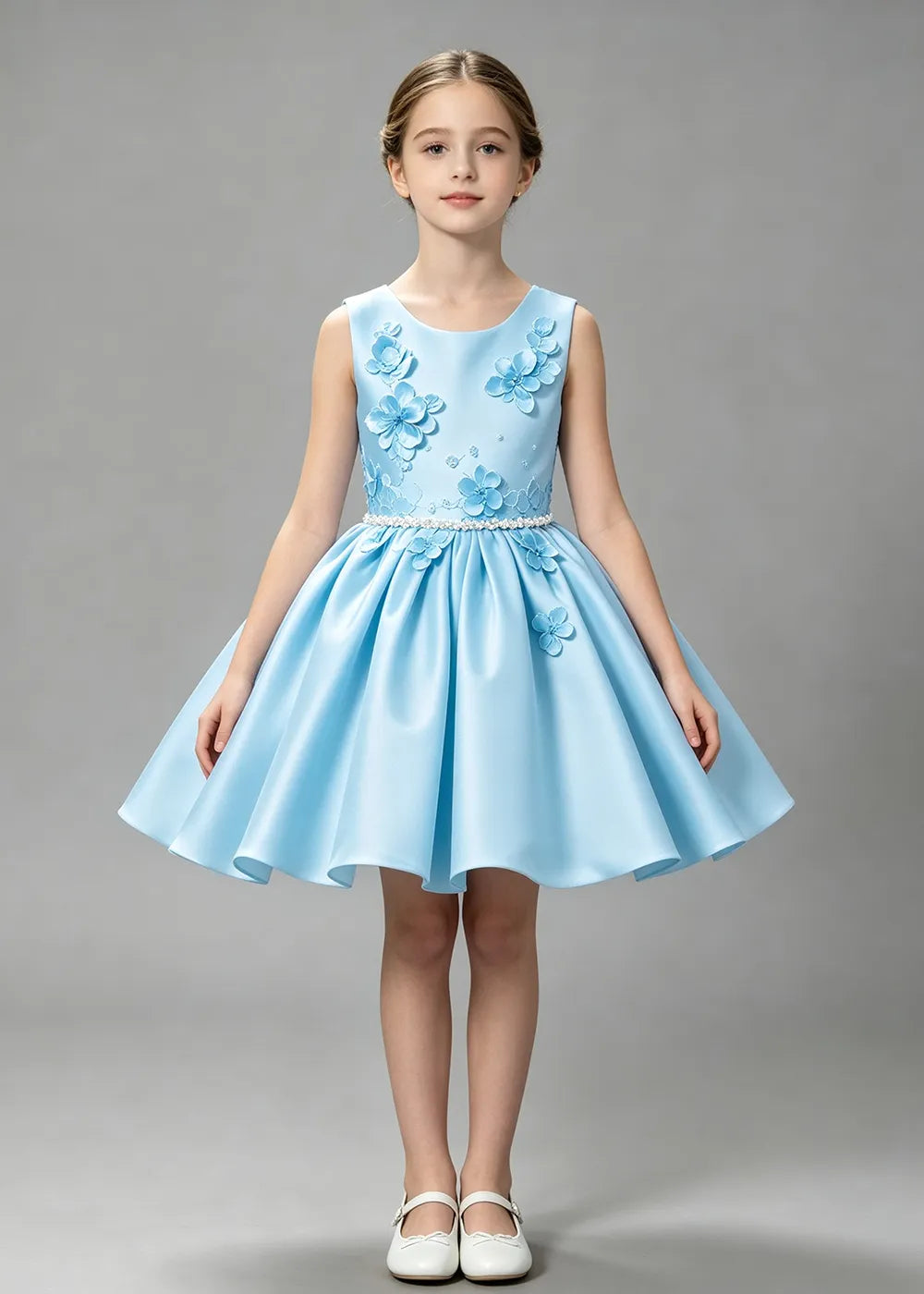 Spitzenkleid mit schulterfreiem Design