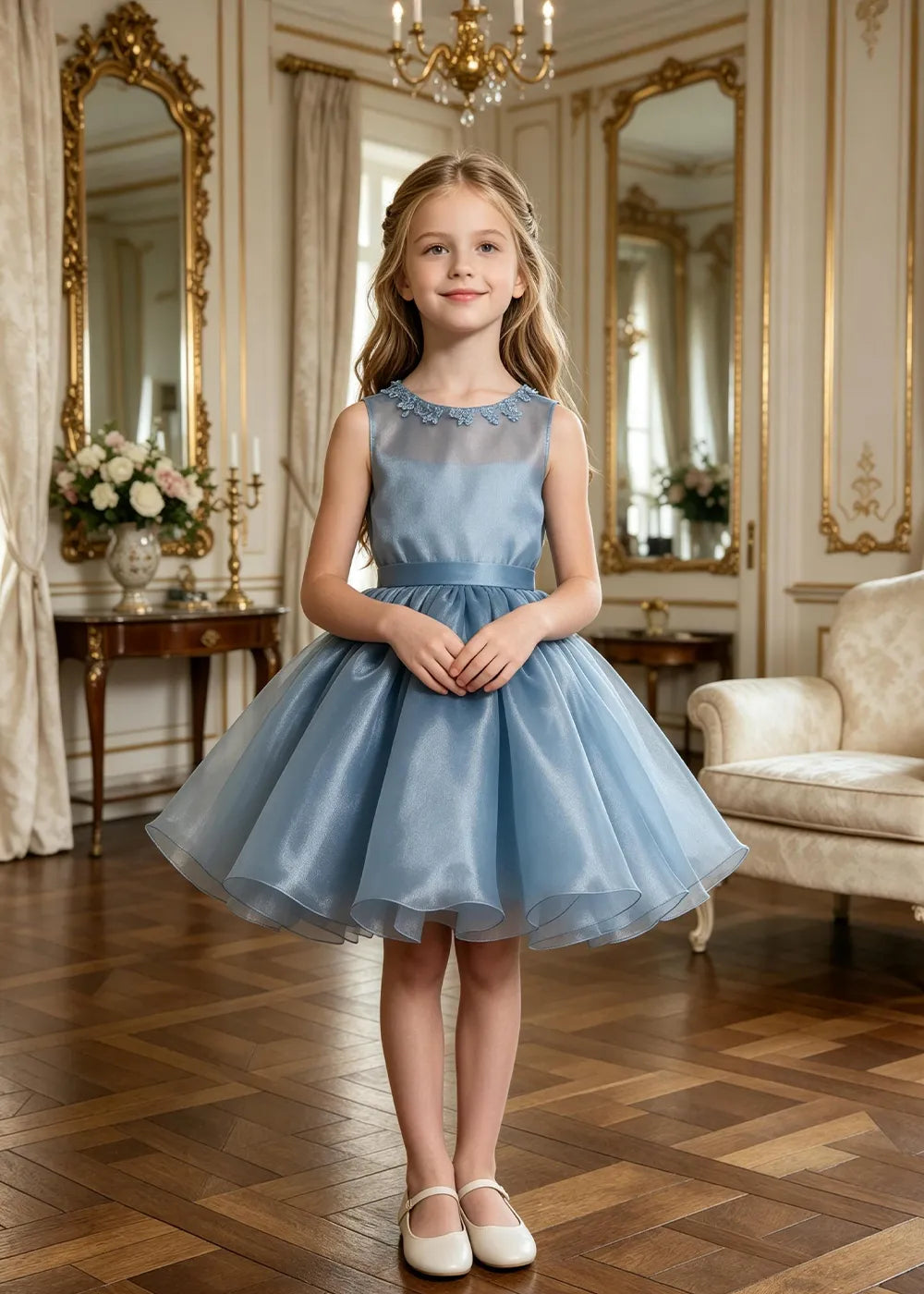 Spitzenkleid mit schulterfreiem Design