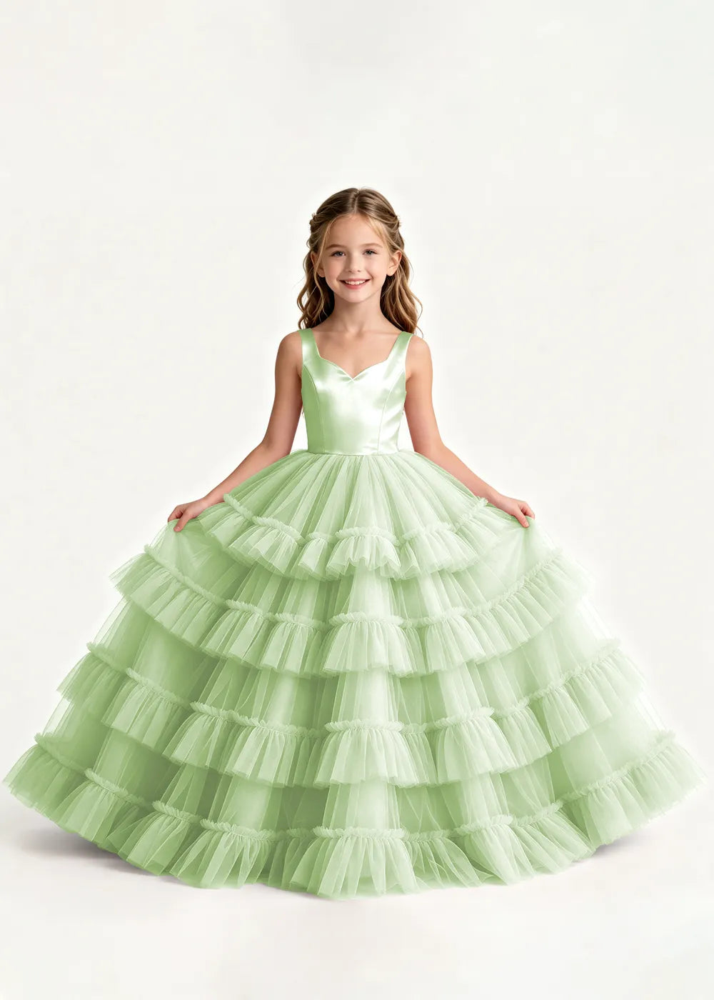 Spitzenkleid mit schulterfreiem Design