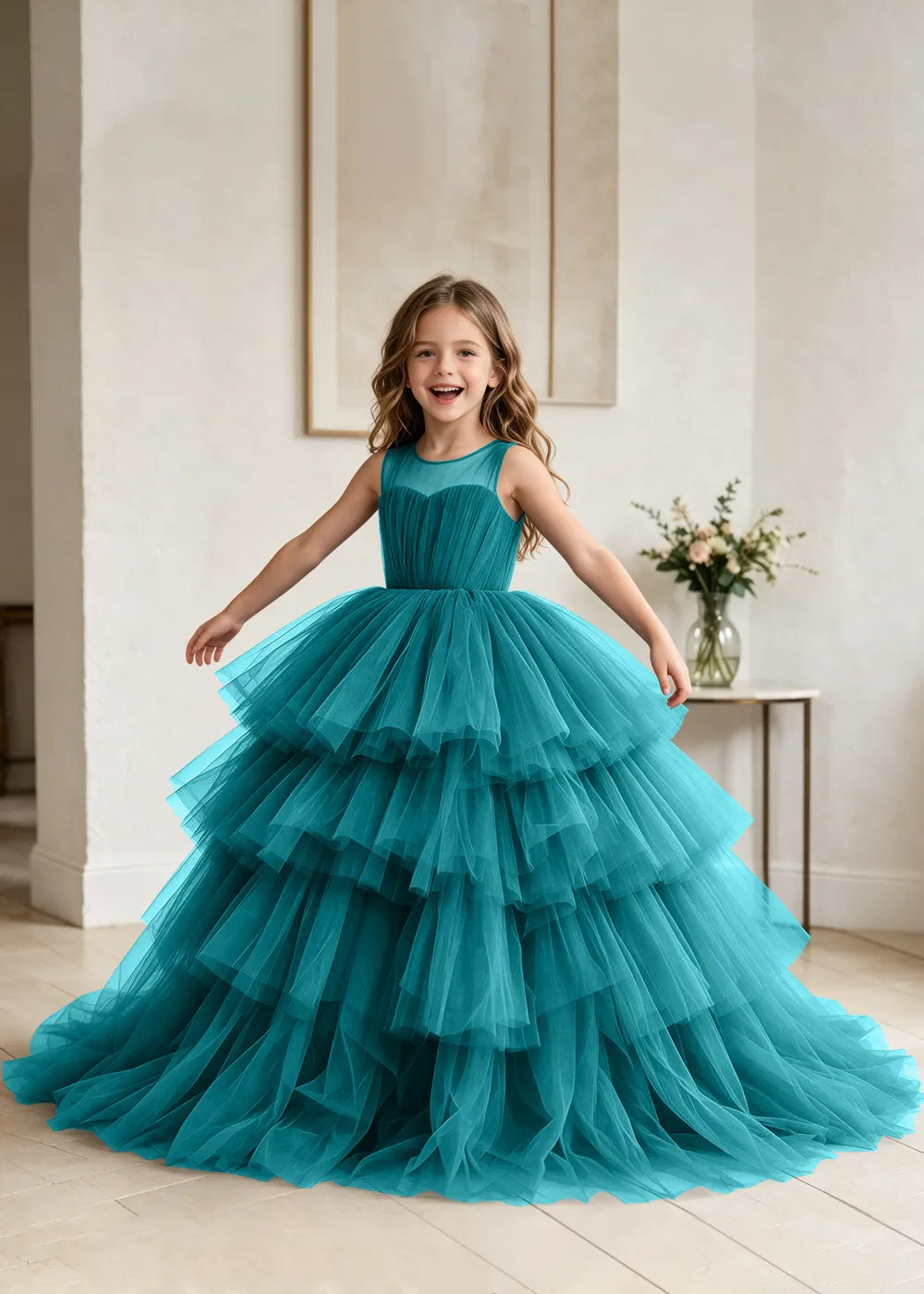 Spitzenkleid mit schulterfreiem Design