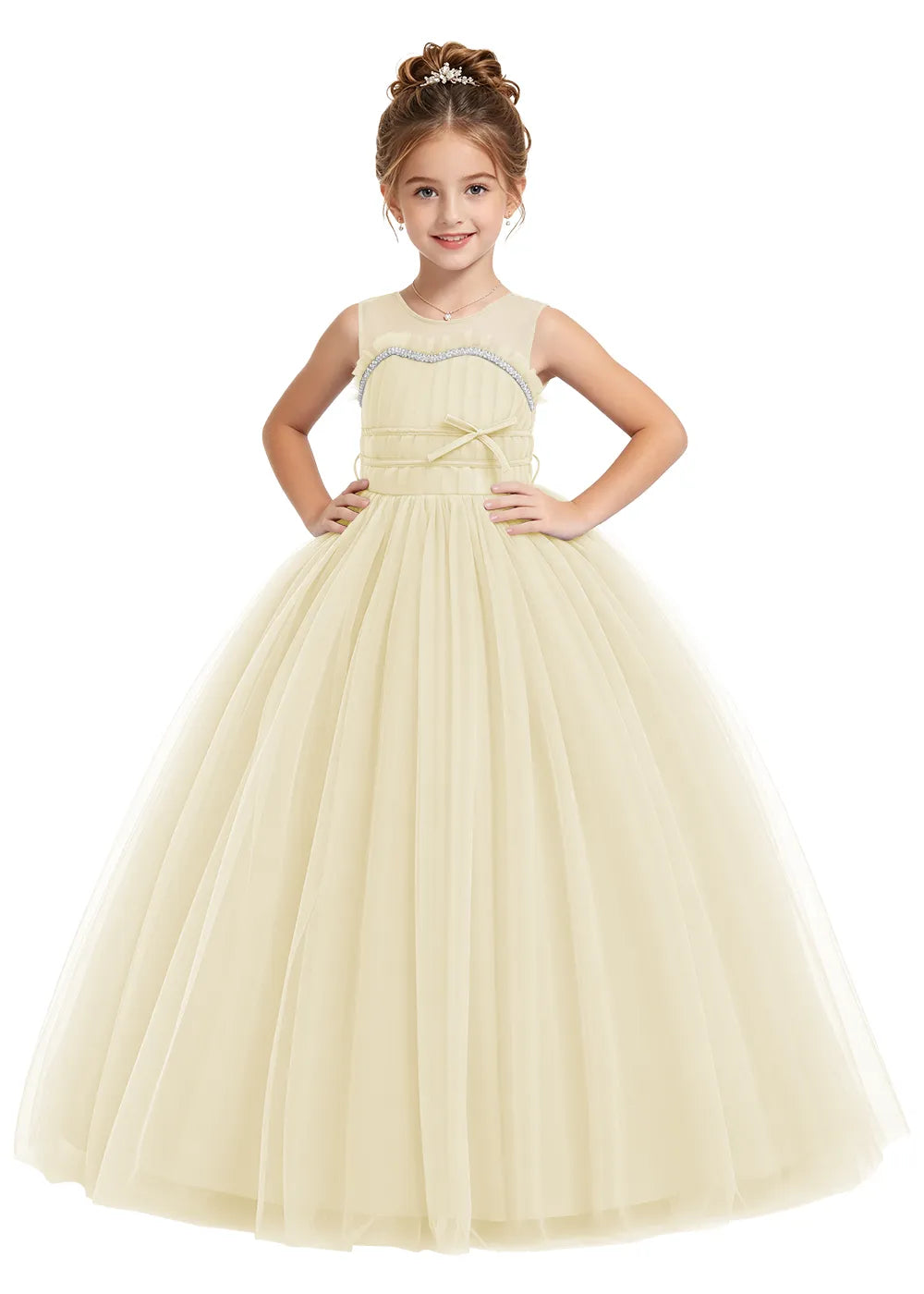 Spitzenkleid mit schulterfreiem Design
