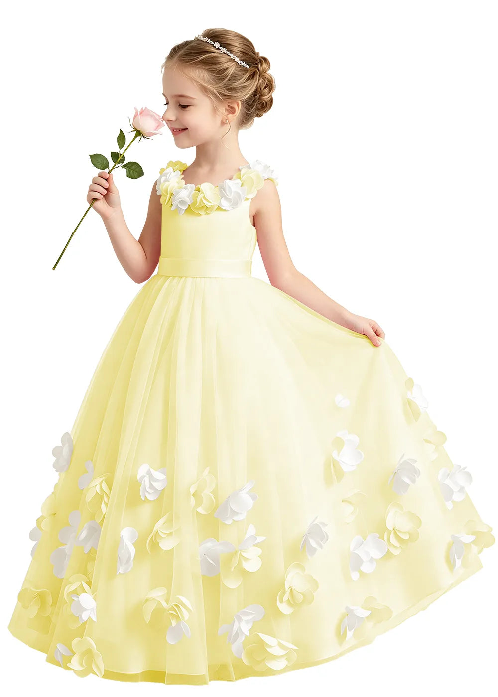 Spitzenkleid mit schulterfreiem Design