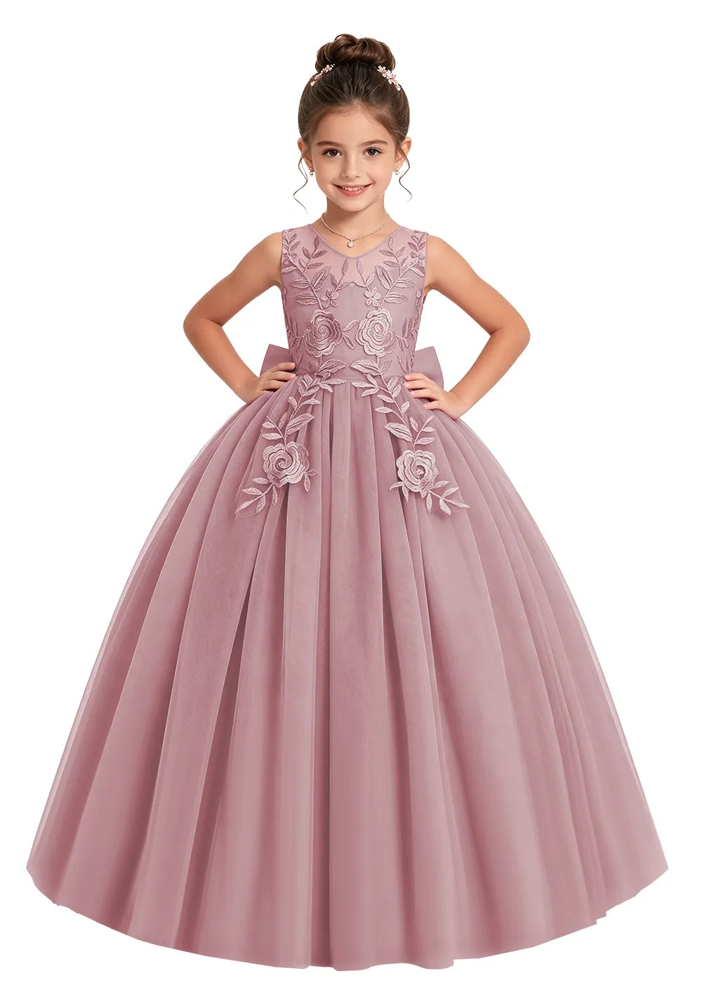 Spitzenkleid mit schulterfreiem Design