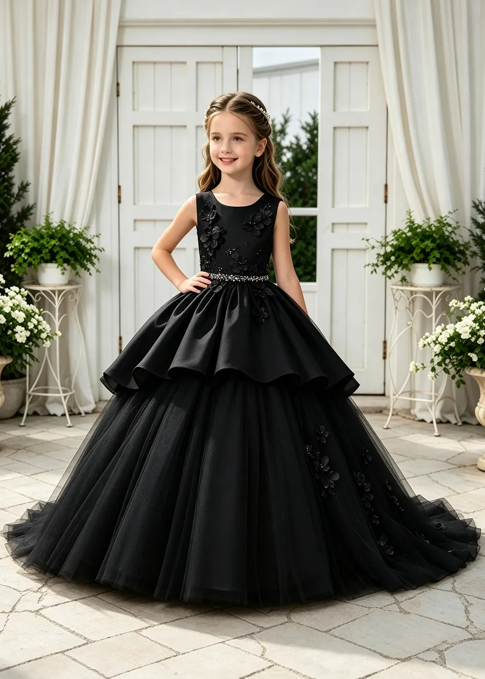 Spitzenkleid mit schulterfreiem Design