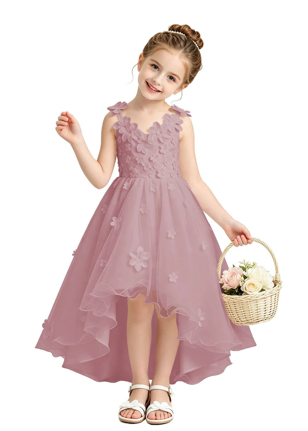 Spitzenkleid mit schulterfreiem Design
