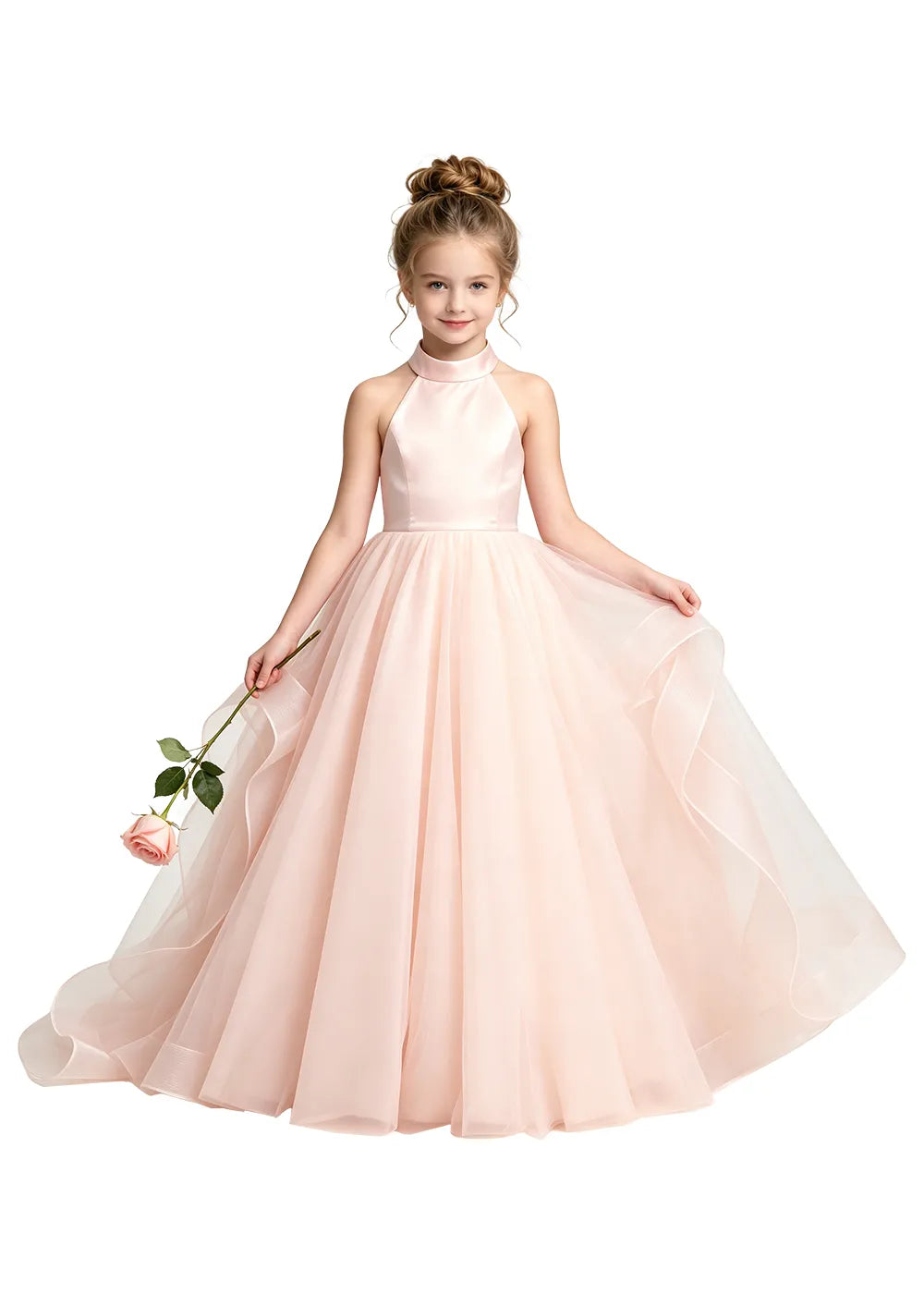 Spitzenkleid mit schulterfreiem Design