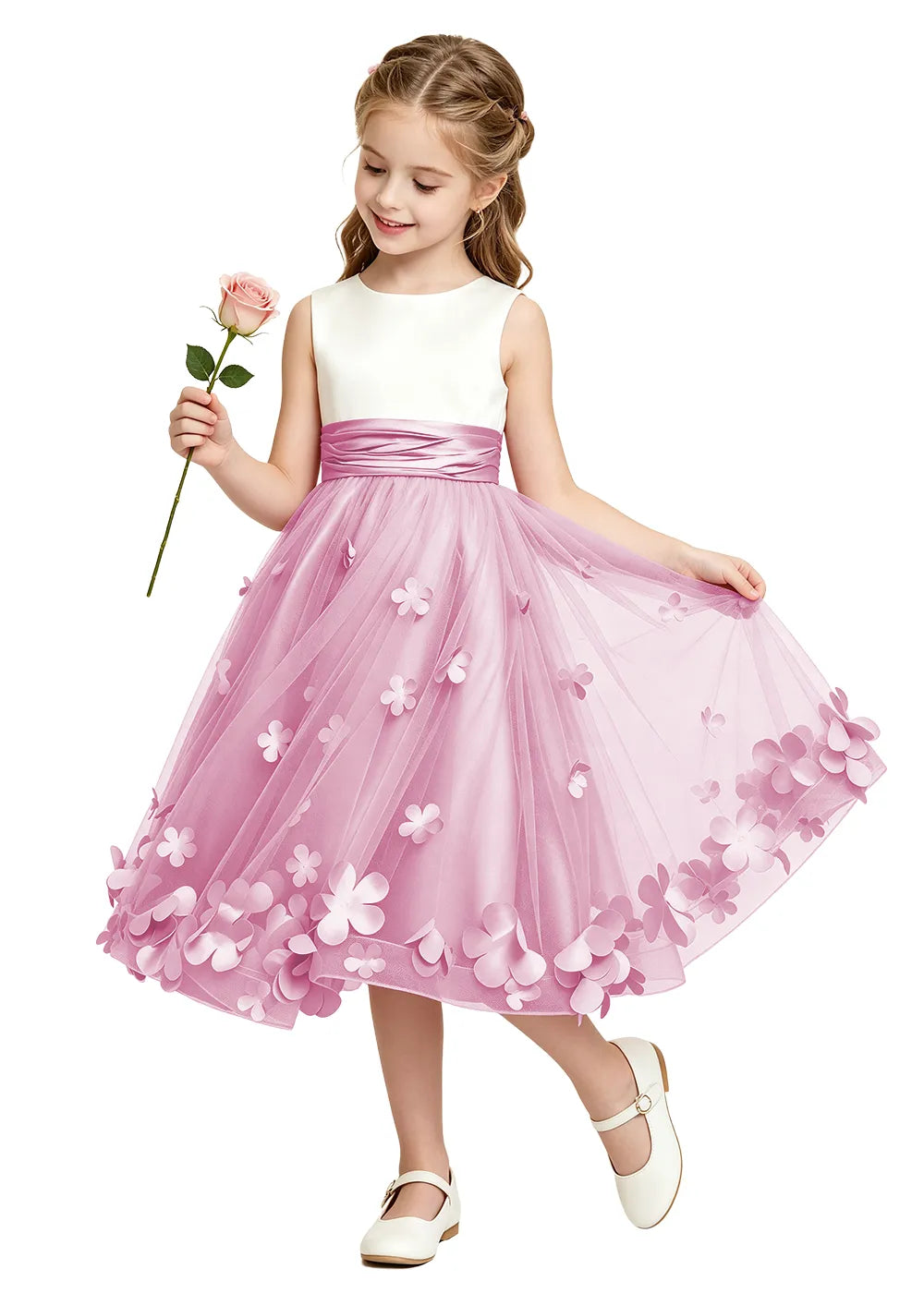Spitzenkleid mit schulterfreiem Design