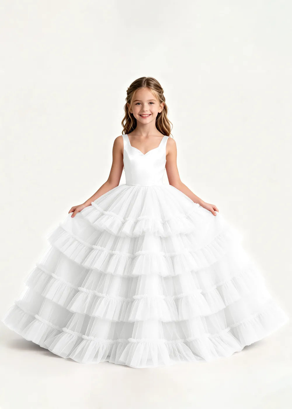 Spitzenkleid mit schulterfreiem Design