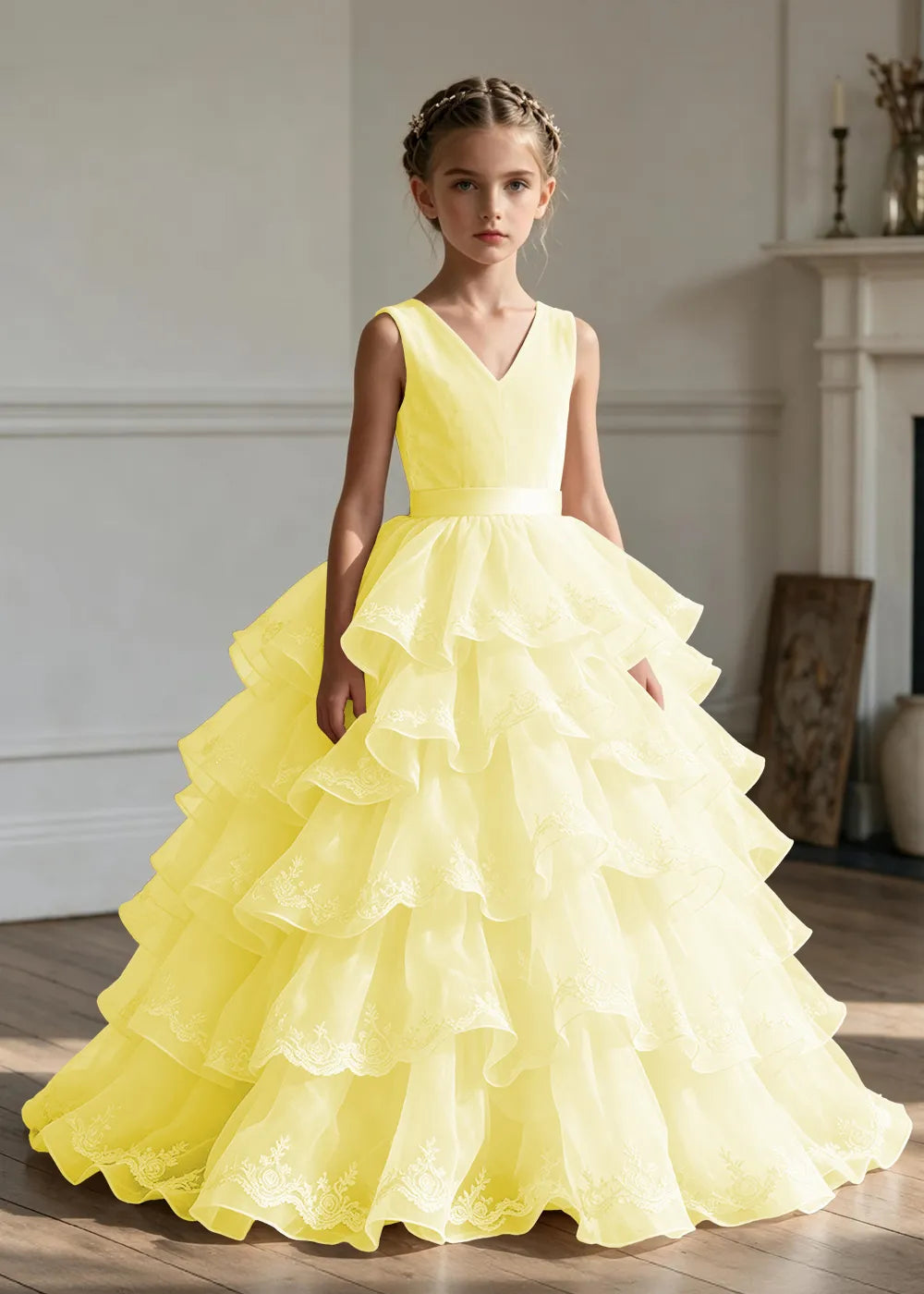Spitzenkleid mit schulterfreiem Design