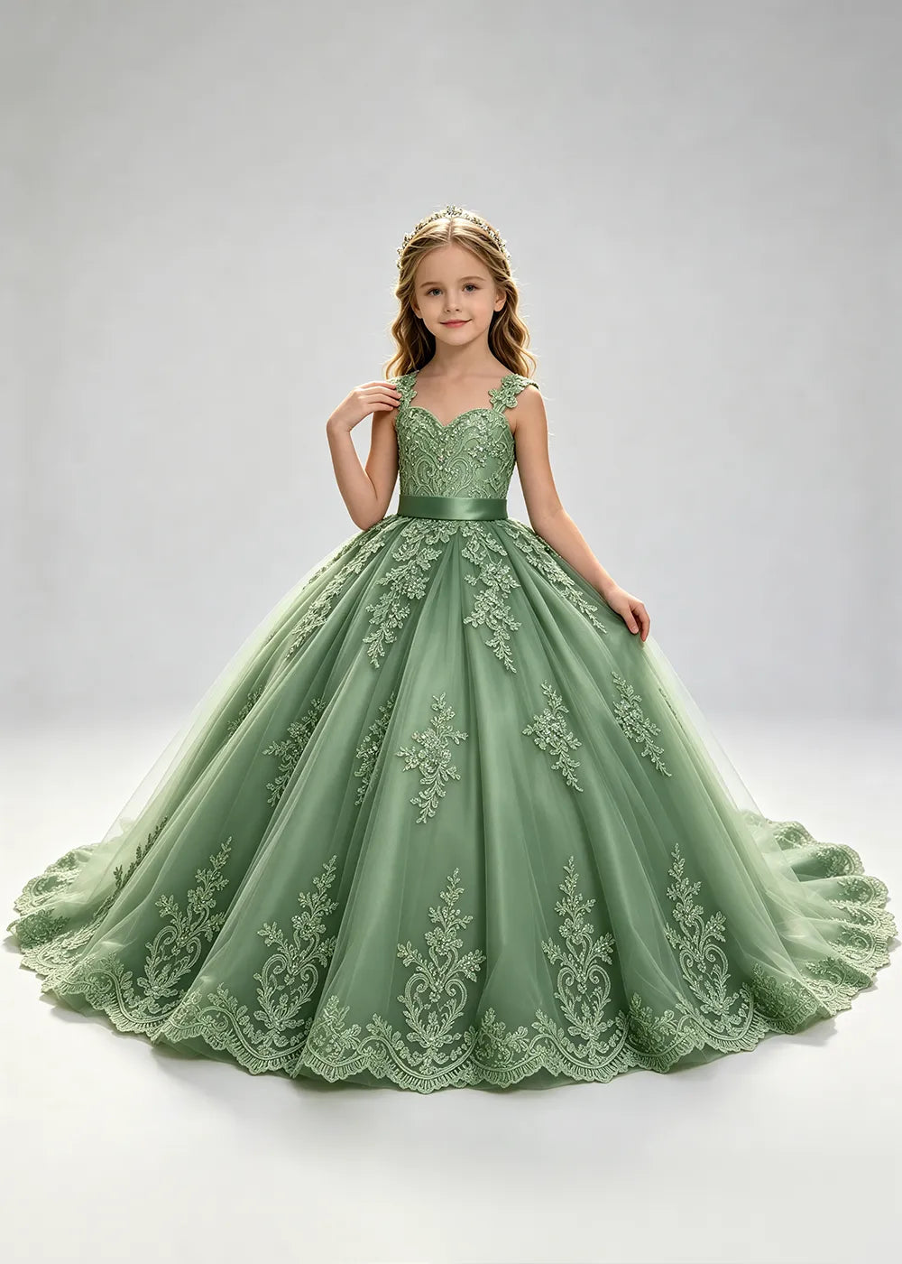 Spitzenkleid mit schulterfreiem Design