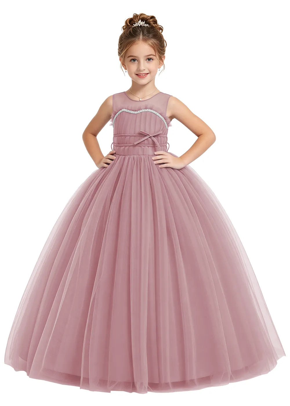 Spitzenkleid mit schulterfreiem Design