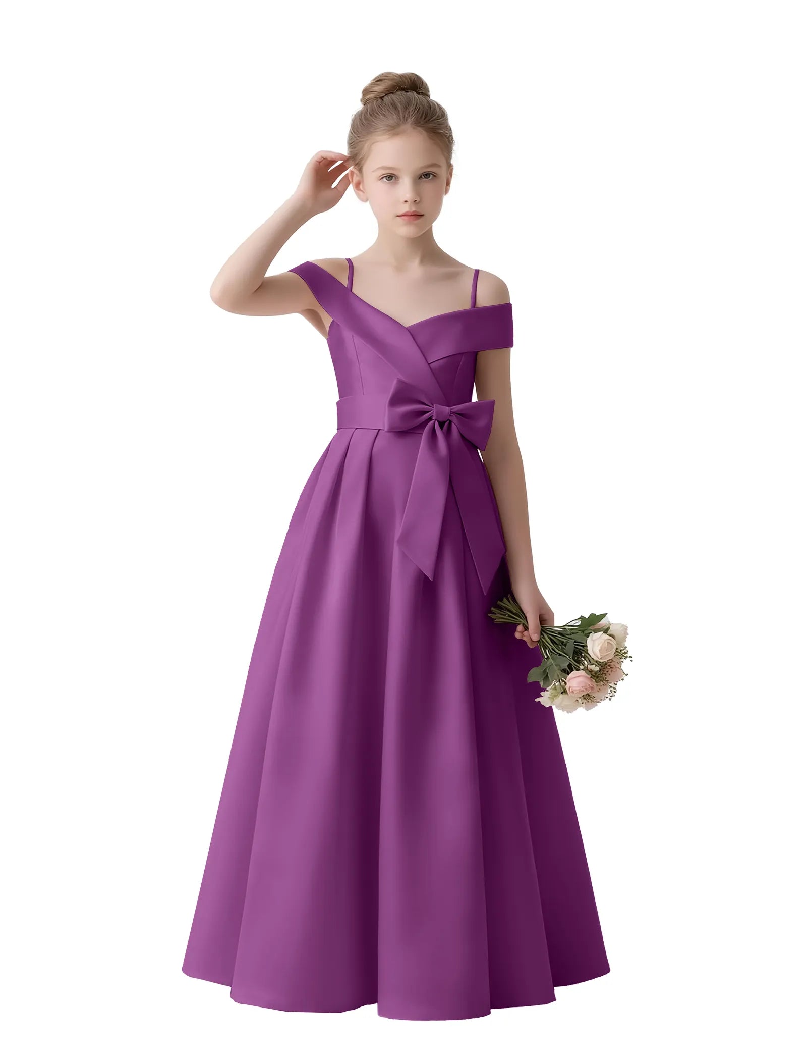 Spitzenkleid mit schulterfreiem Design