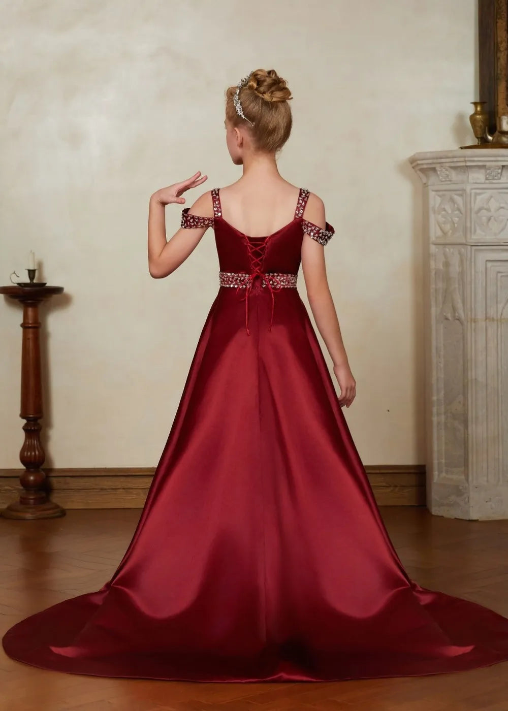 Christmas Eve Ruby Elegance Dress