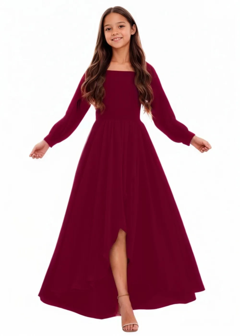 Long Sleeve Bridesmaid Dress