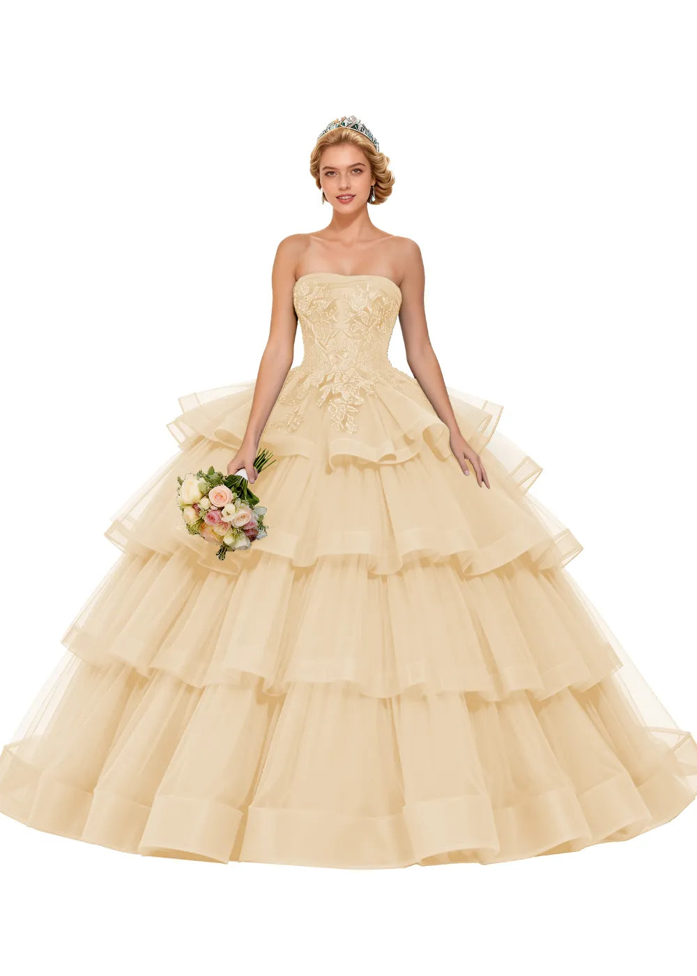 Esmeralda Regal Ball Gown