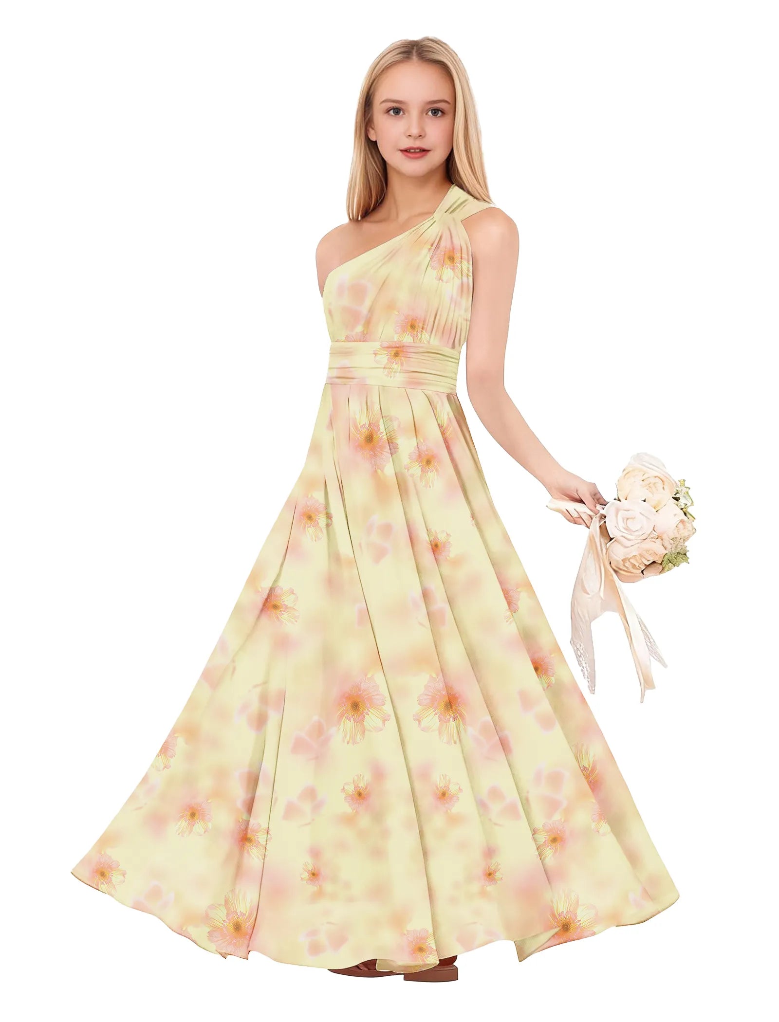 Vestido de princesa sin mangas de encaje