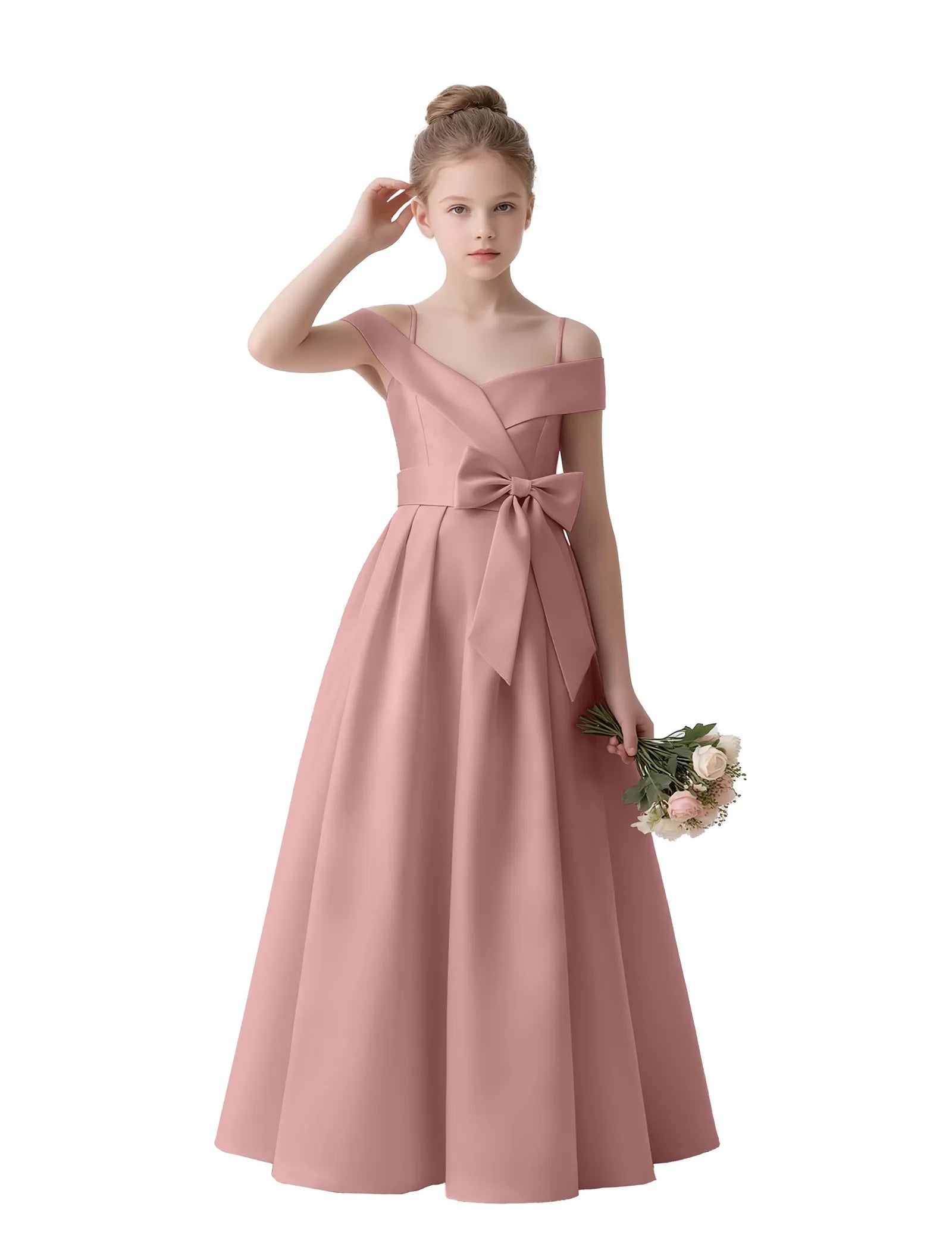 Spitzenkleid mit schulterfreiem Design