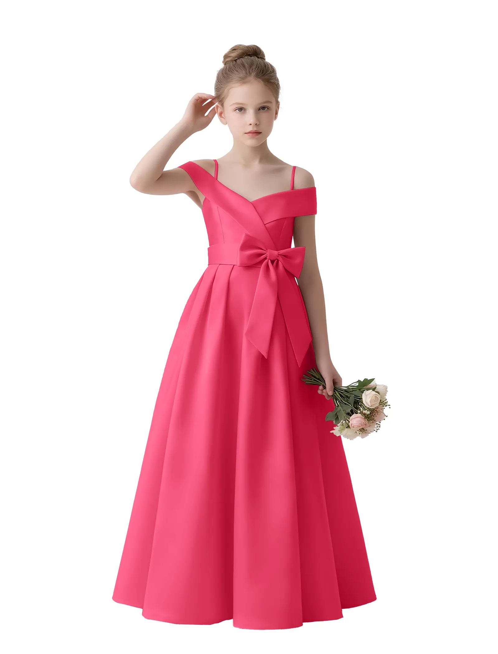 Spitzenkleid mit schulterfreiem Design