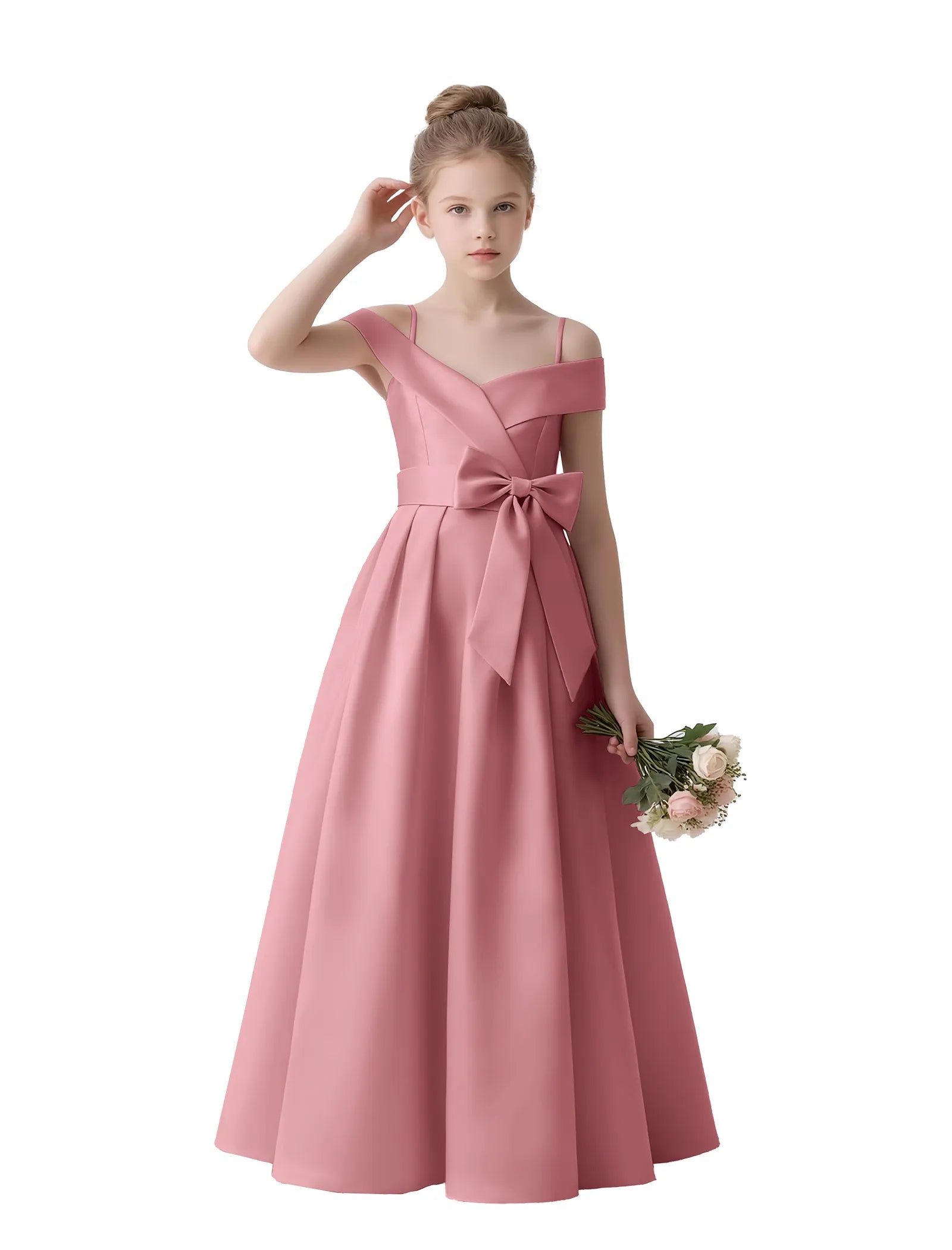 Spitzenkleid mit schulterfreiem Design