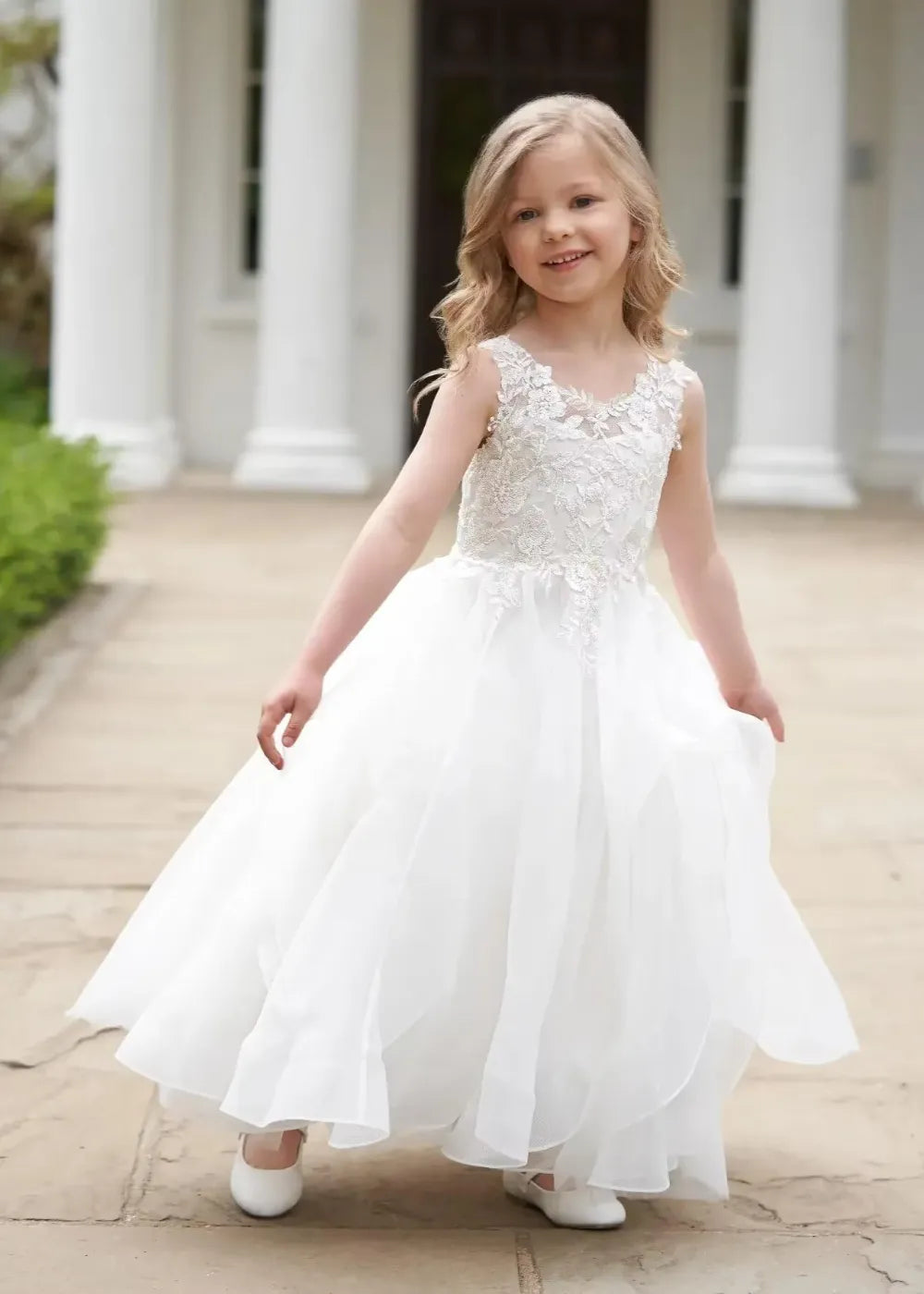 Graceful Bloom Girls Pageant Dress