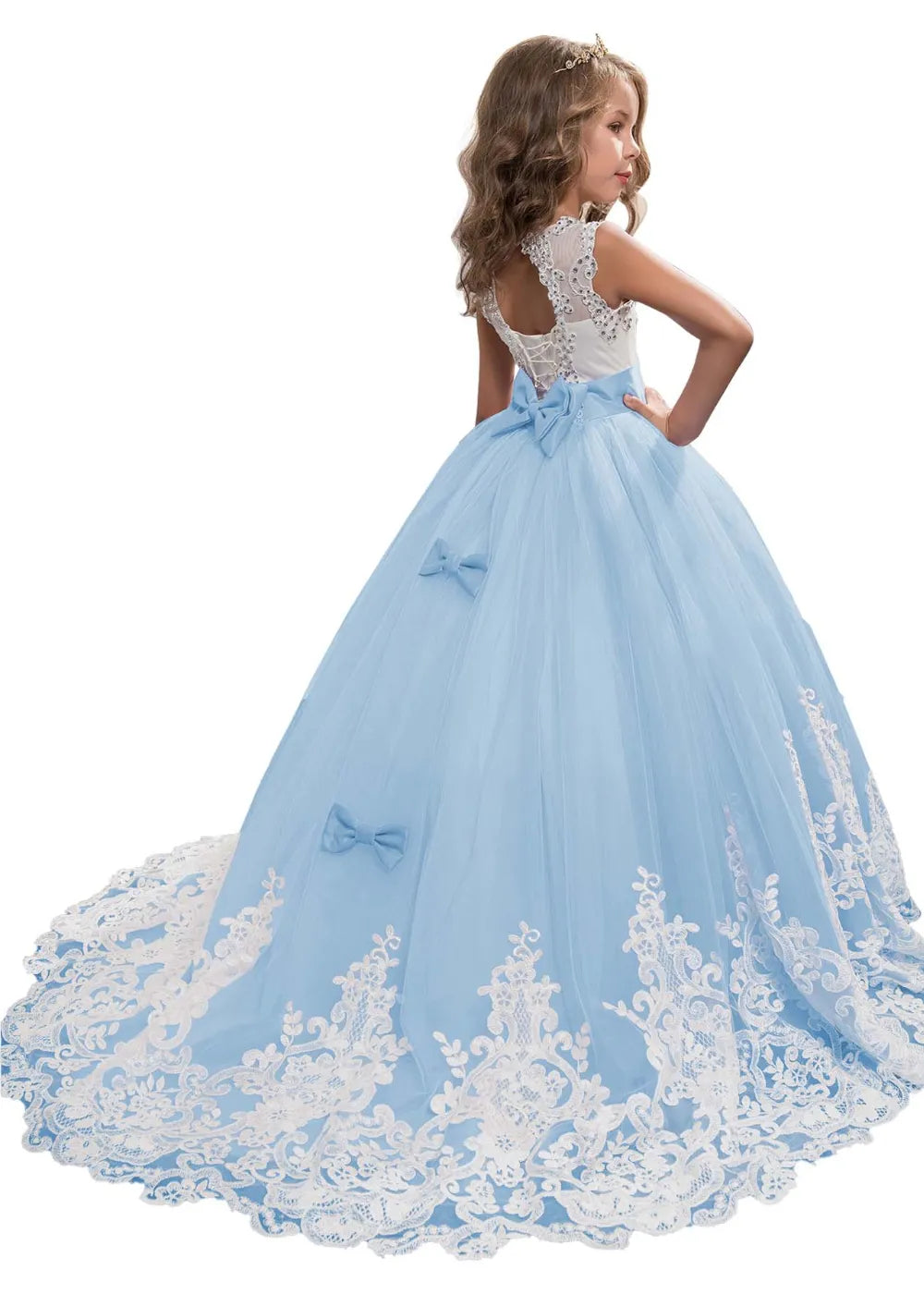 Princess Lilac Girls Pageant Dresses