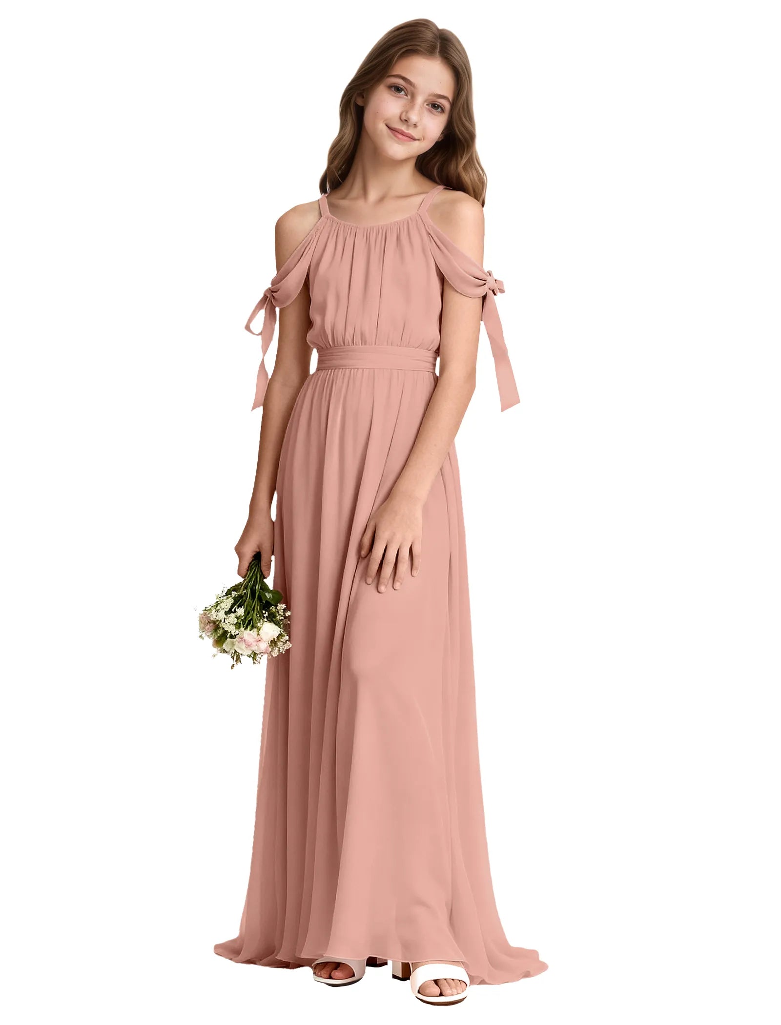 Spitzenkleid mit schulterfreiem Design