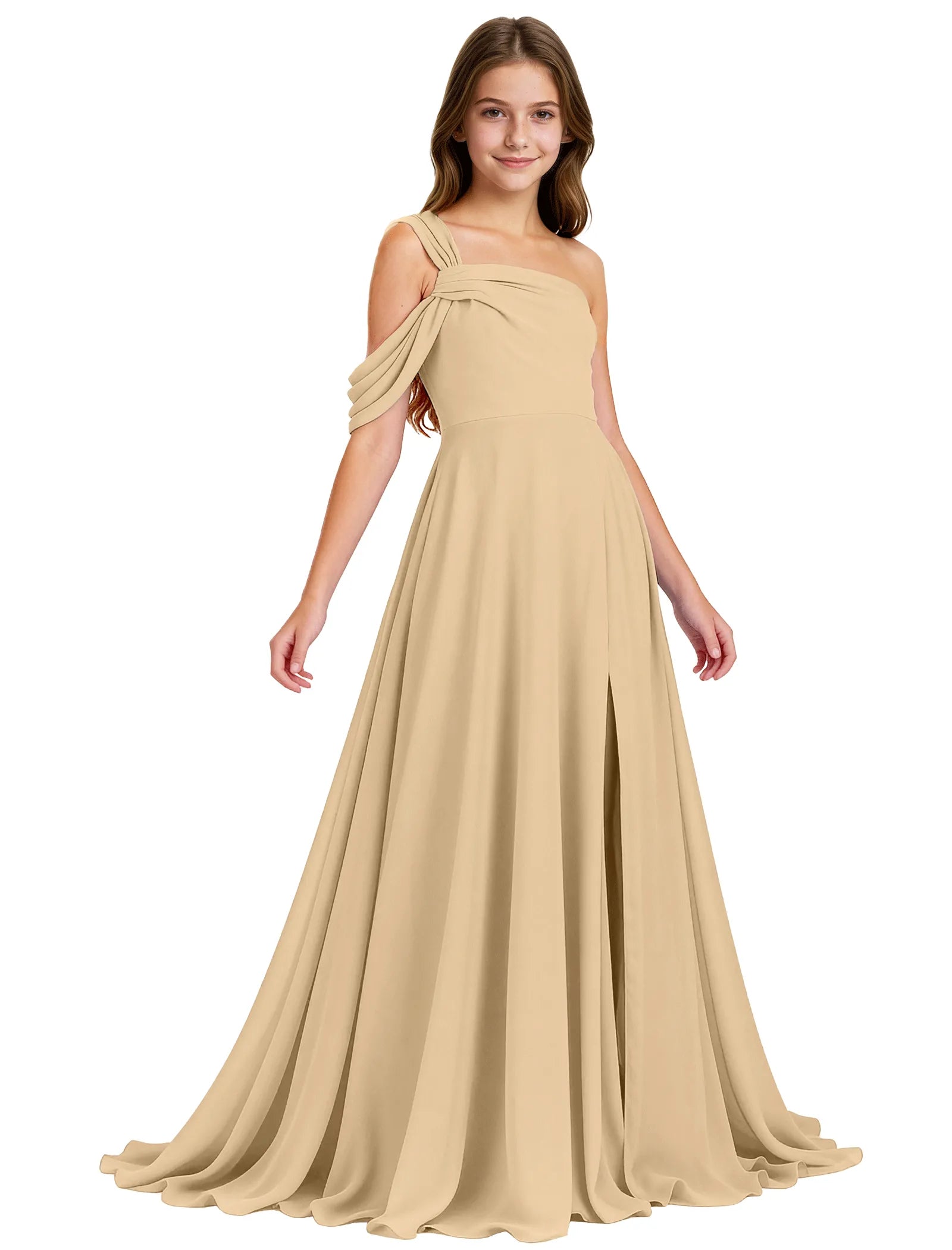 Vestido de princesa sin mangas de encaje