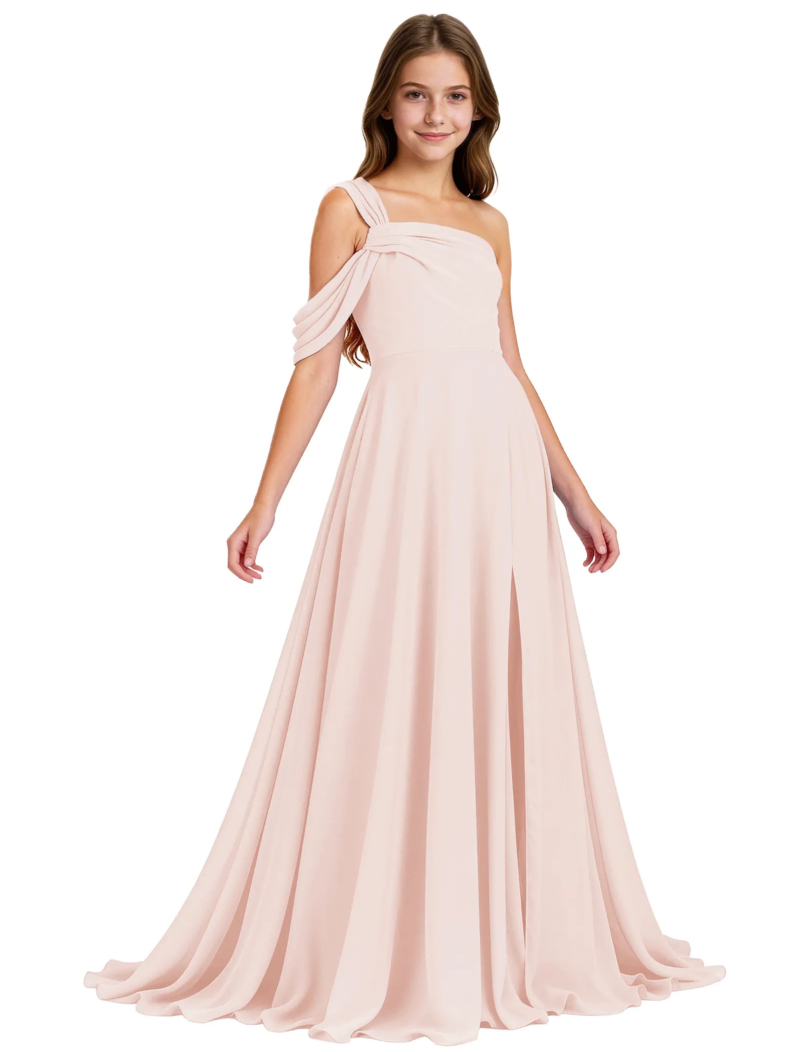 Vestido de princesa sin mangas de encaje